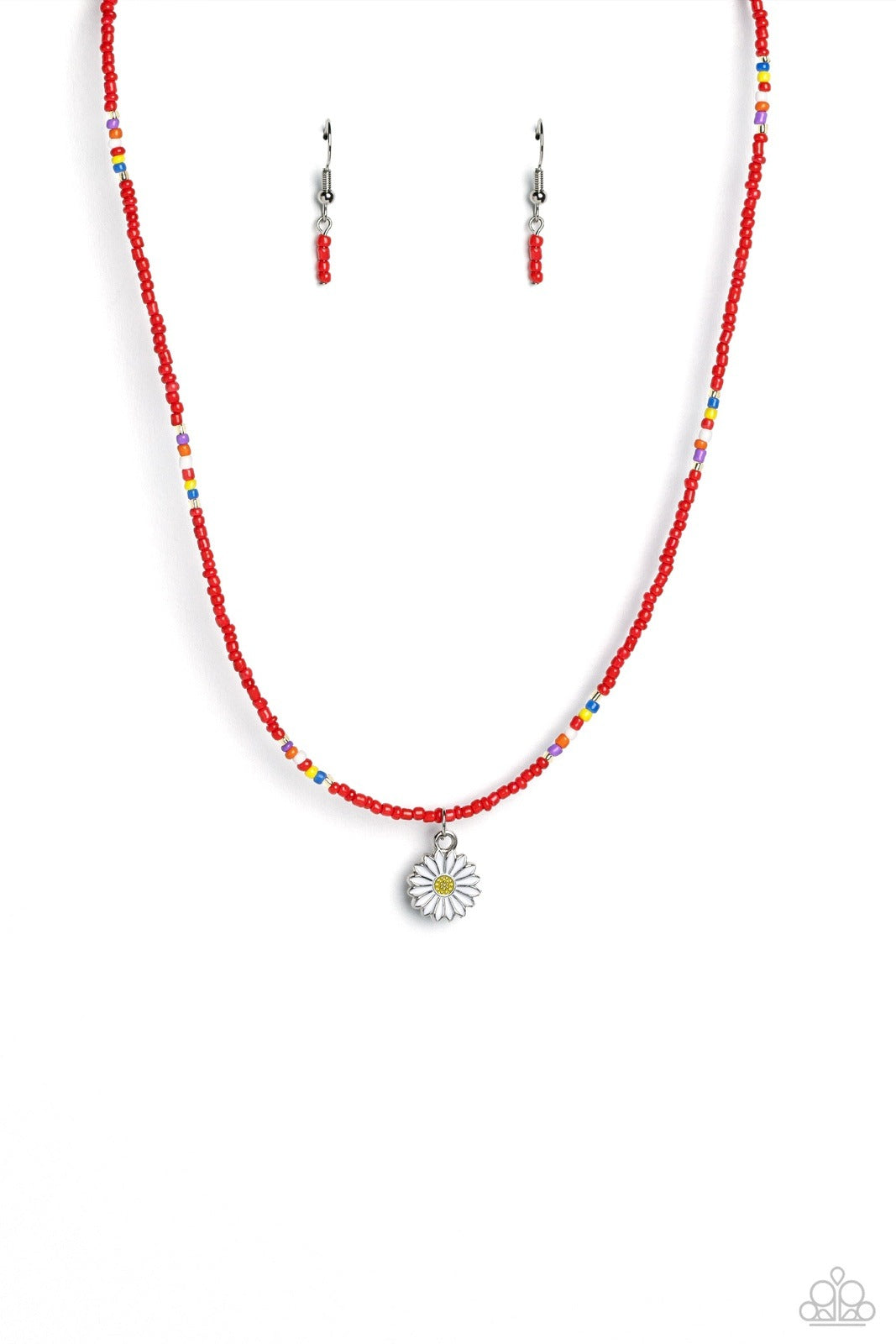 CHARMING CHANCE RED-NECKLACE