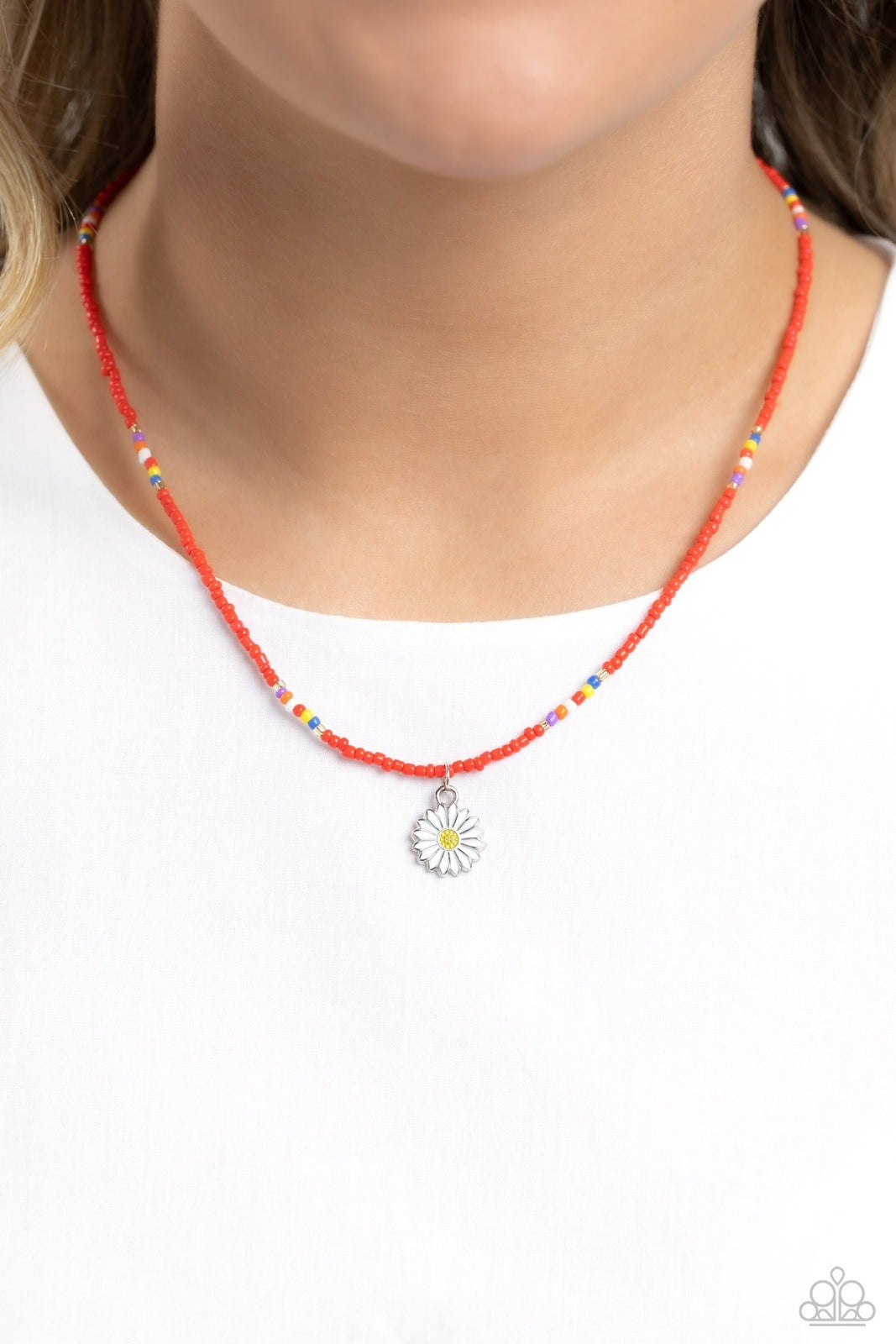 CHARMING CHANCE RED-NECKLACE