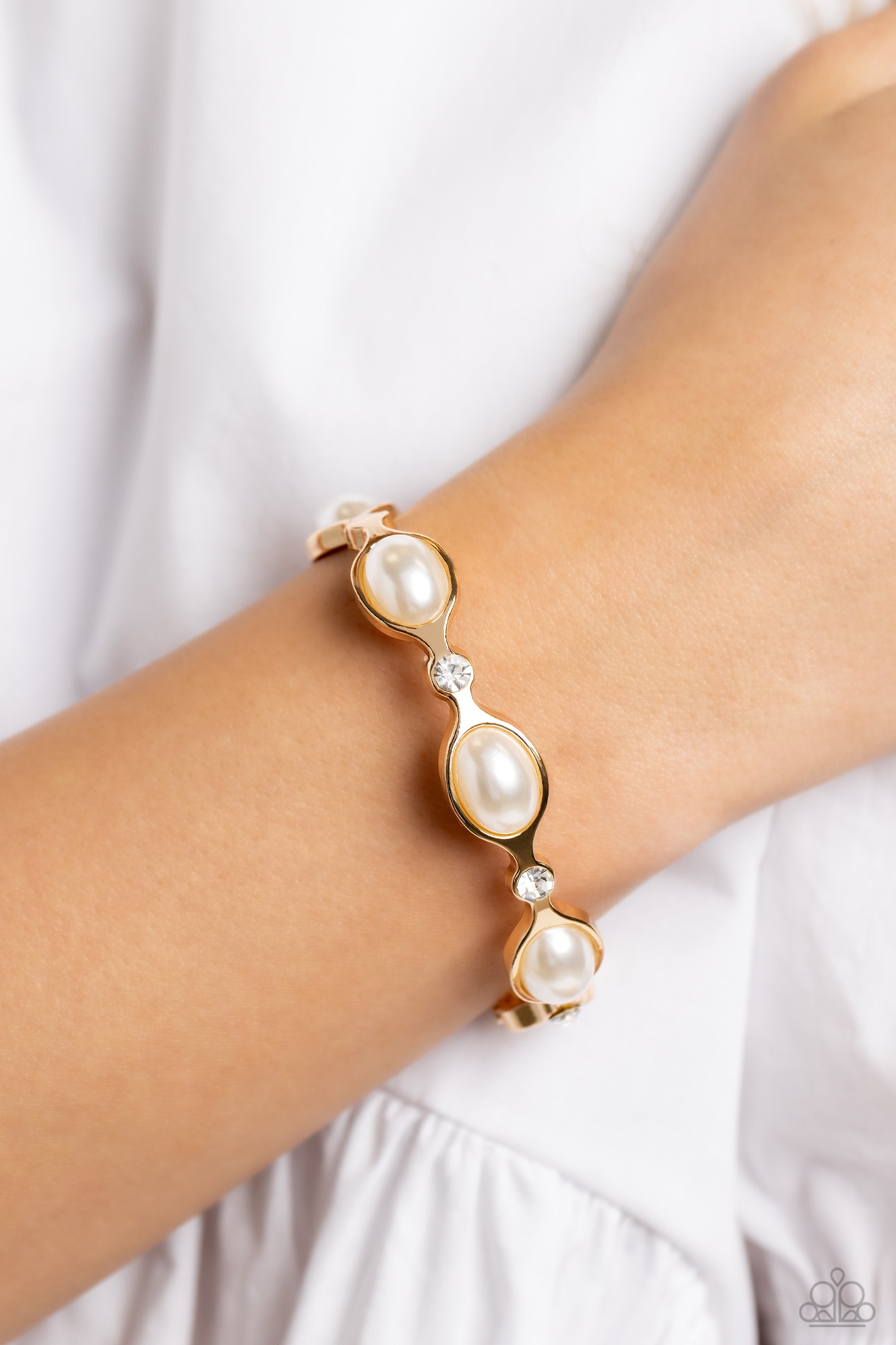 ARE YOU GONNA BE MY PEARL? GOLD-BRACELET