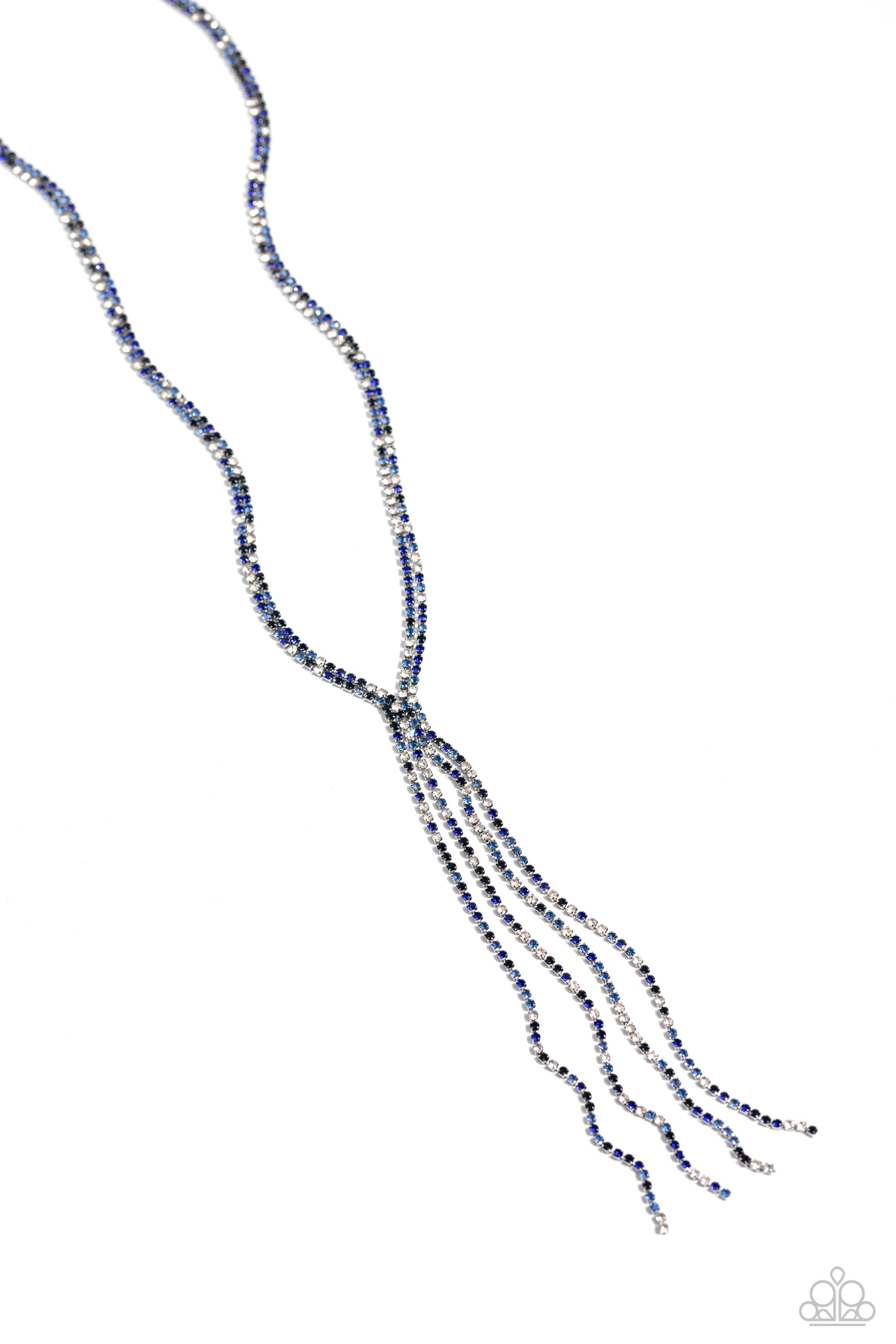 JAZZ STRANDS BLUE-NECKLACE