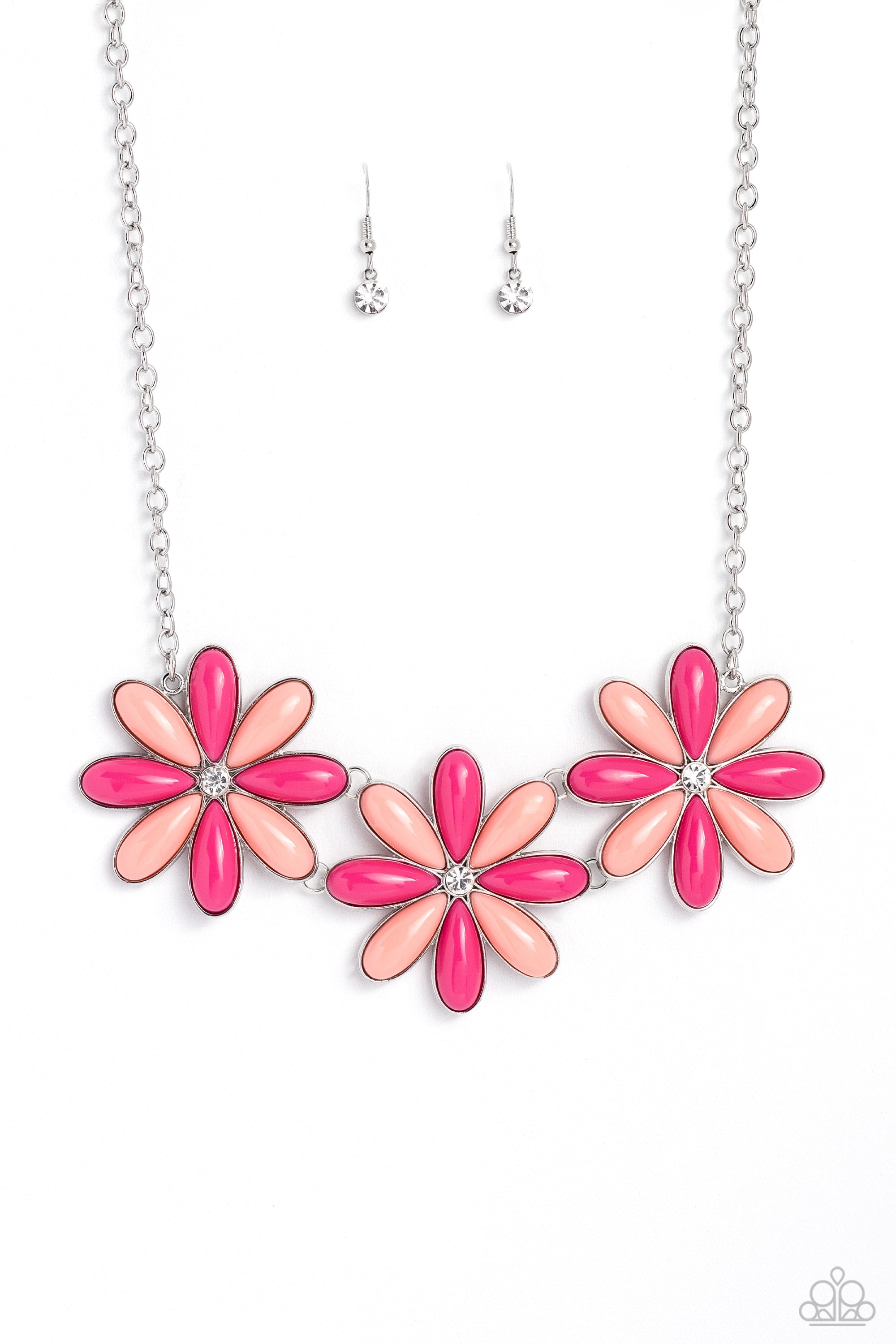 BODACIOUS BOUQUET PINK-NECKLACE