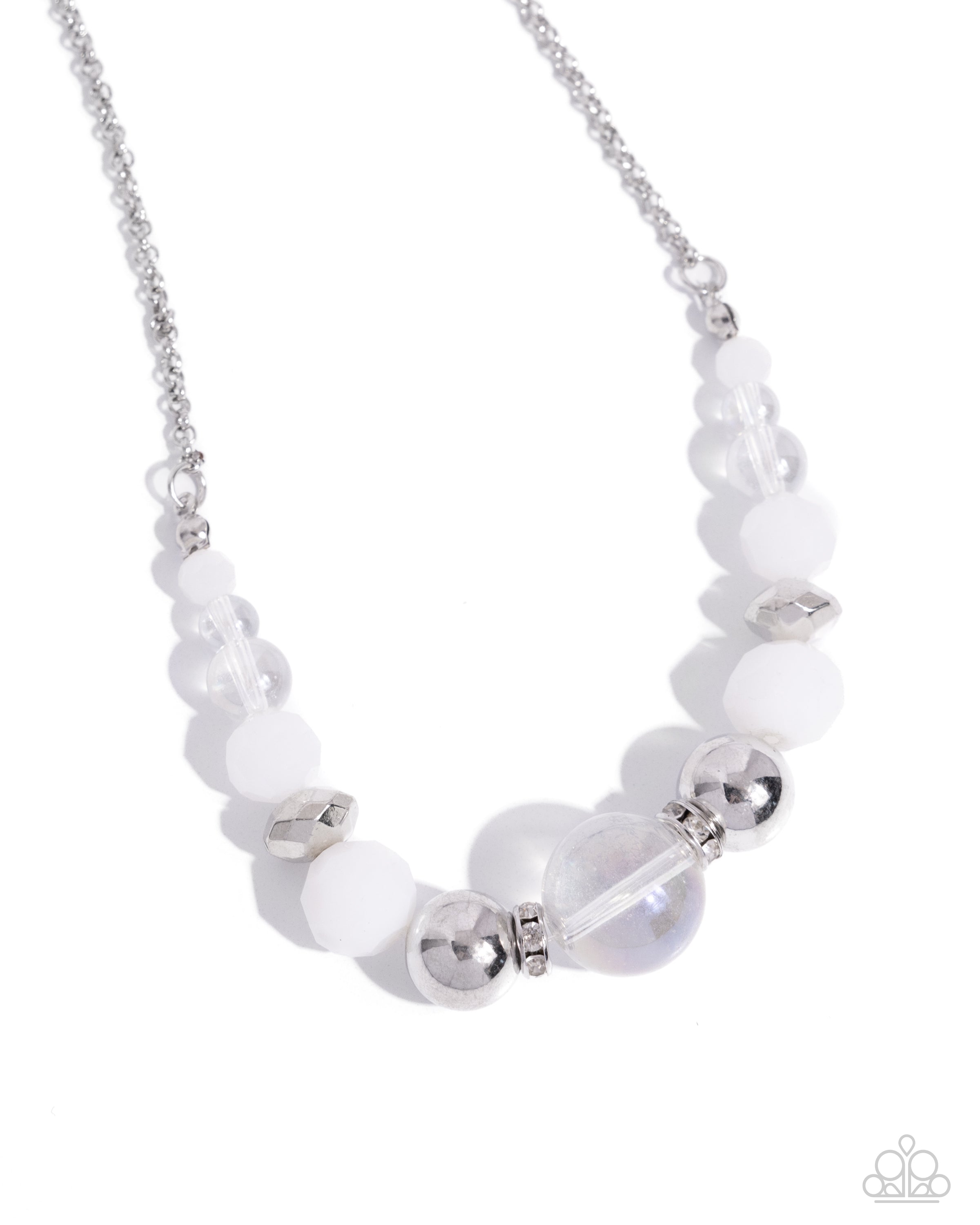 DISCO-DATE-WHITE-NECKLACE