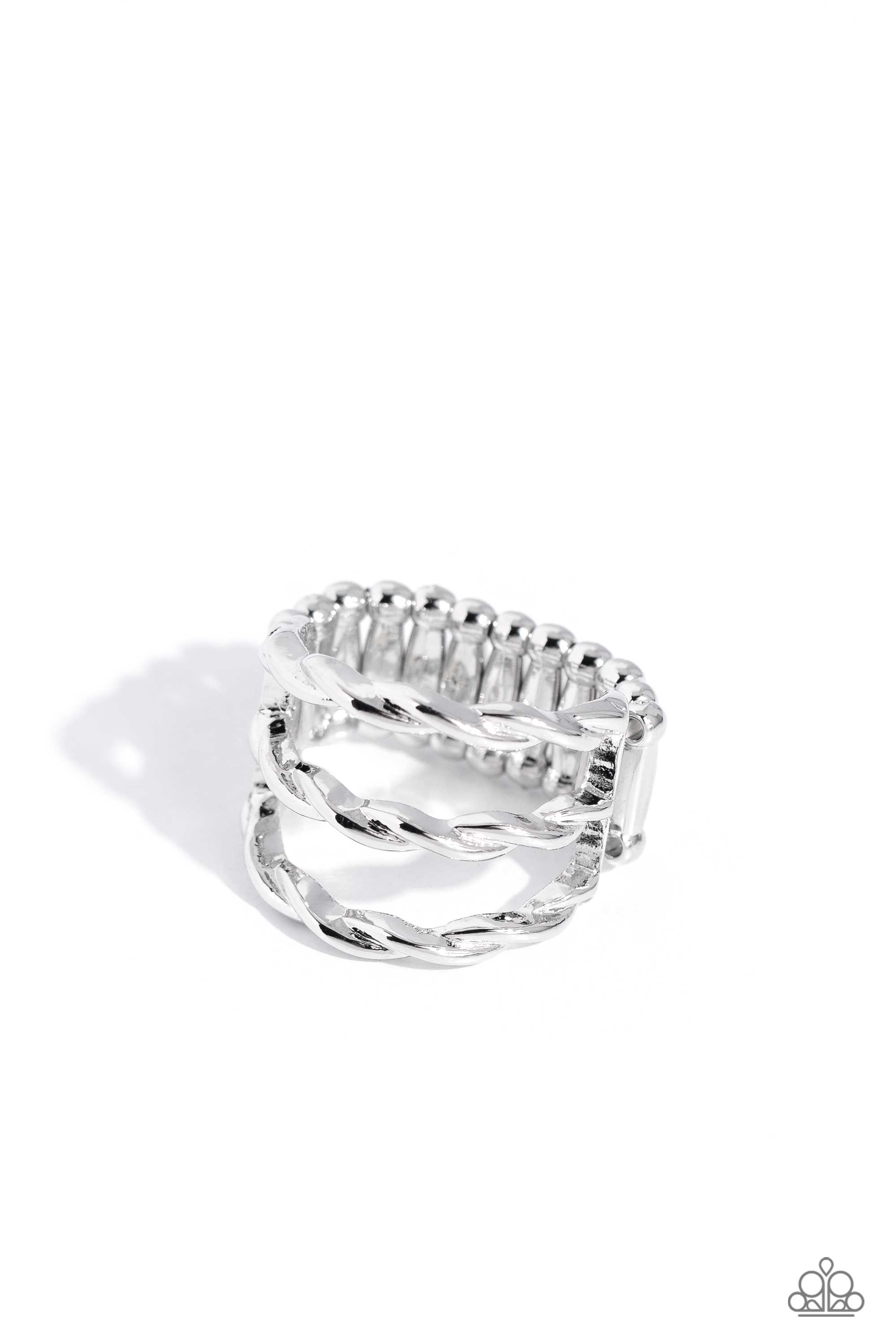 CORDED COMMAND SILVER-RING