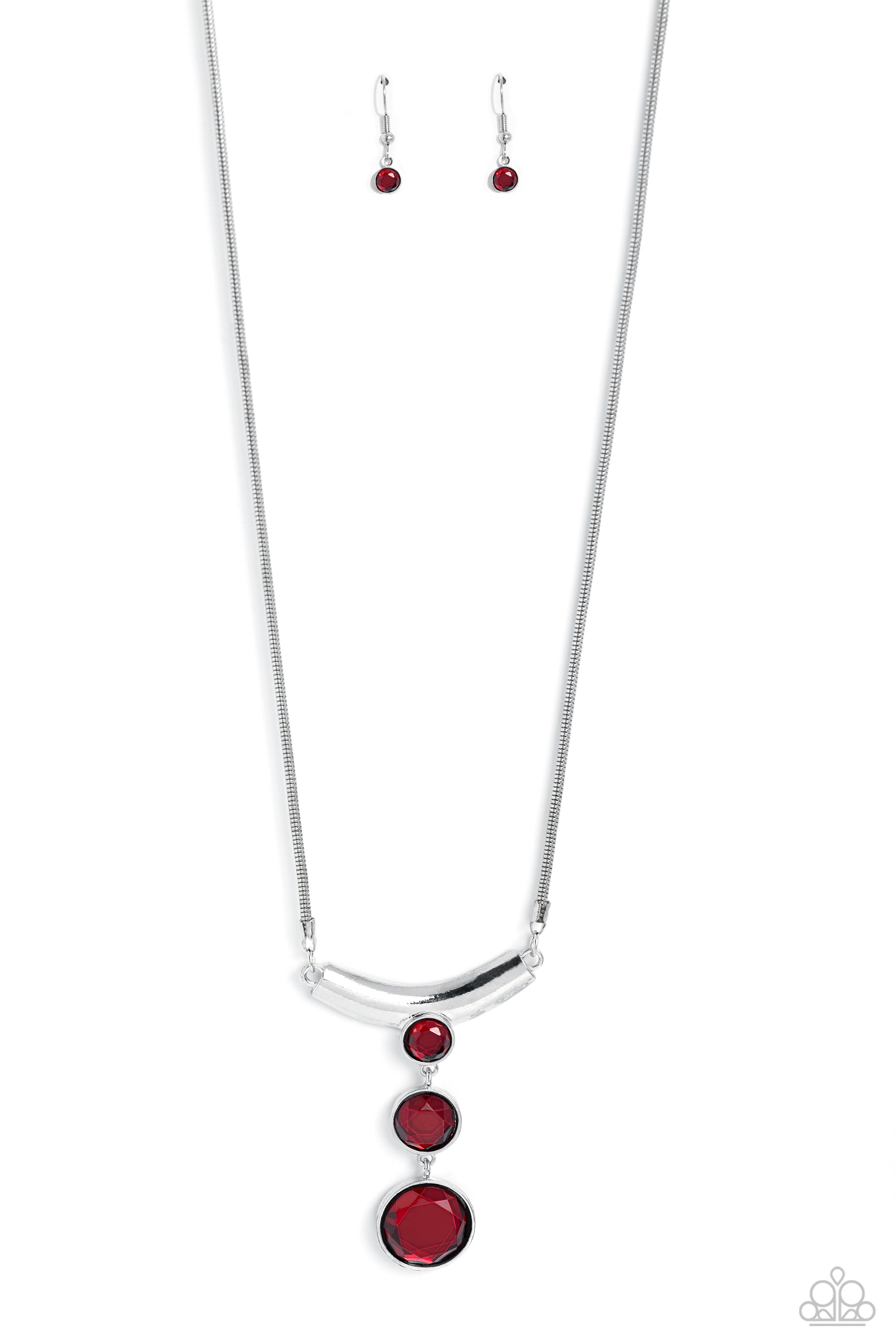 ALLURING ANDANTE RED-NECKLACE