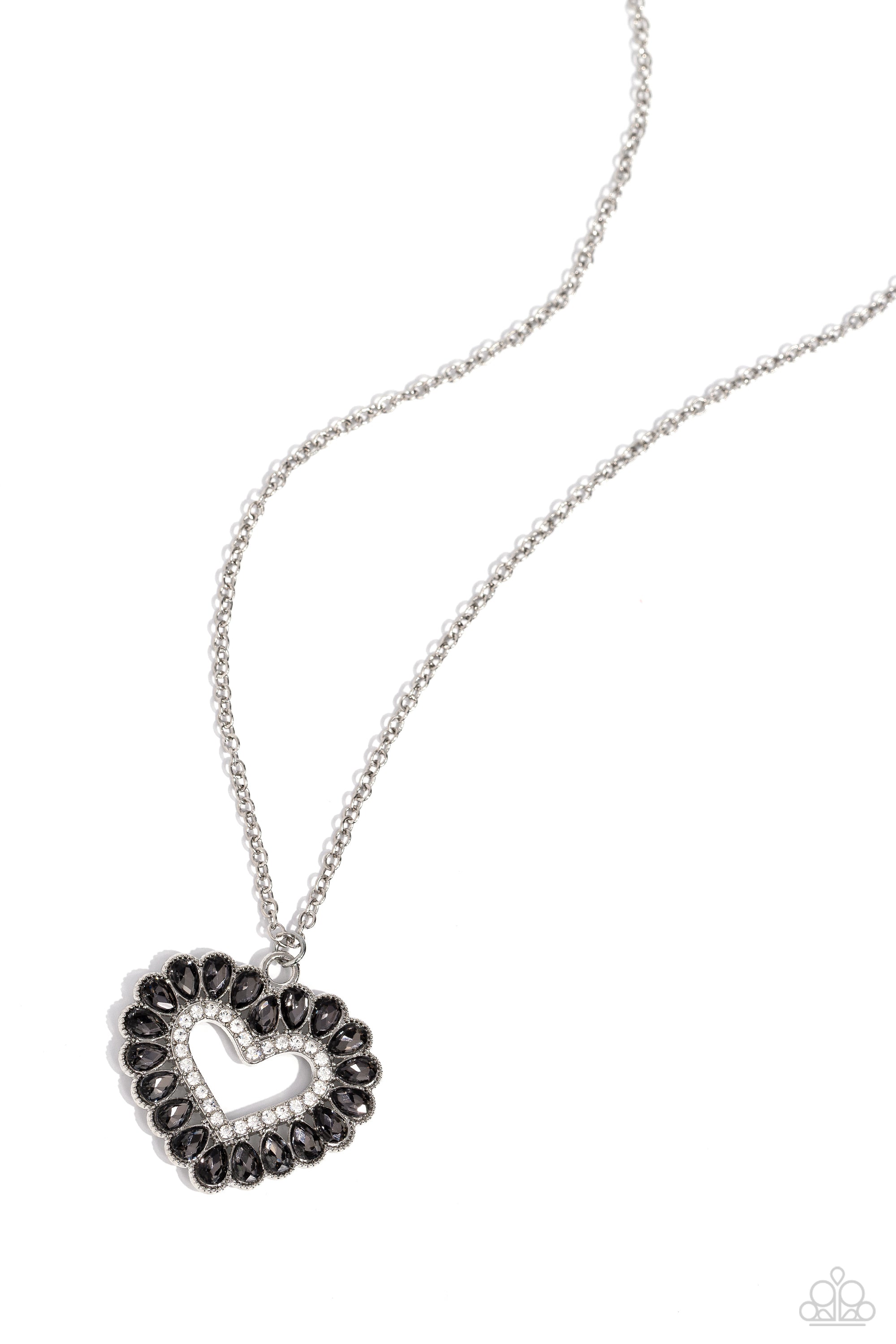 FLIRT NO MORE SILVER-NECKLACE