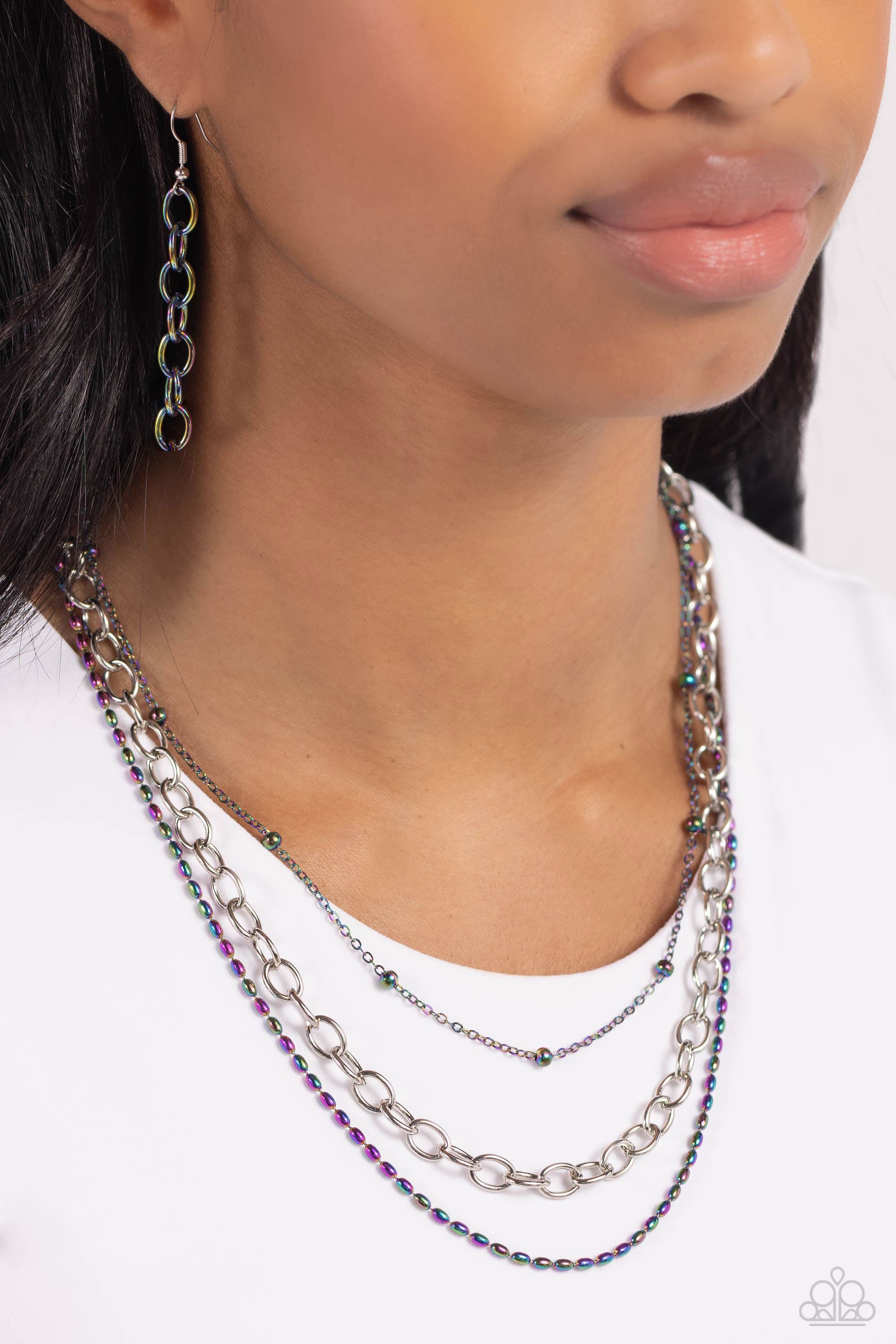 MARDI GRAS MAYHEM MULTI-NECKLACE