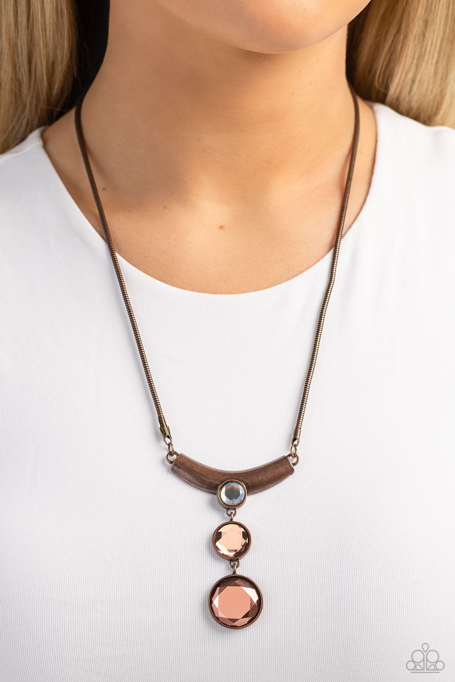 ALLURING ANDANTE COPPER-NECKLACE