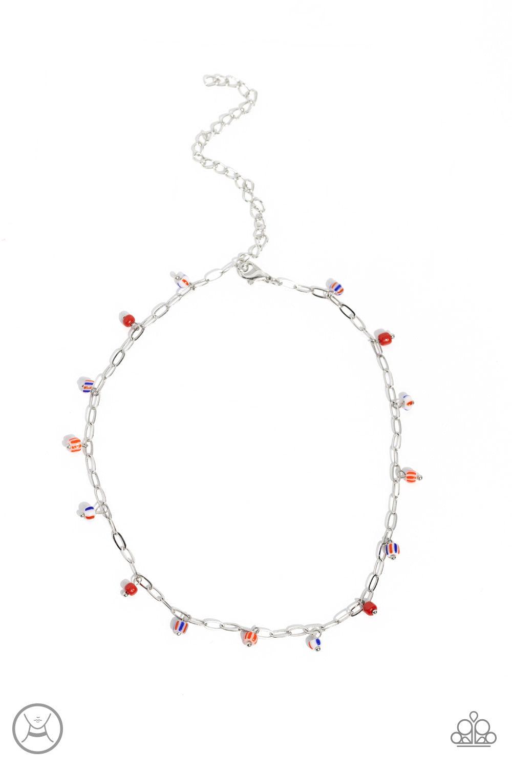 BEACH BALL BLISS RED-NECKLACE