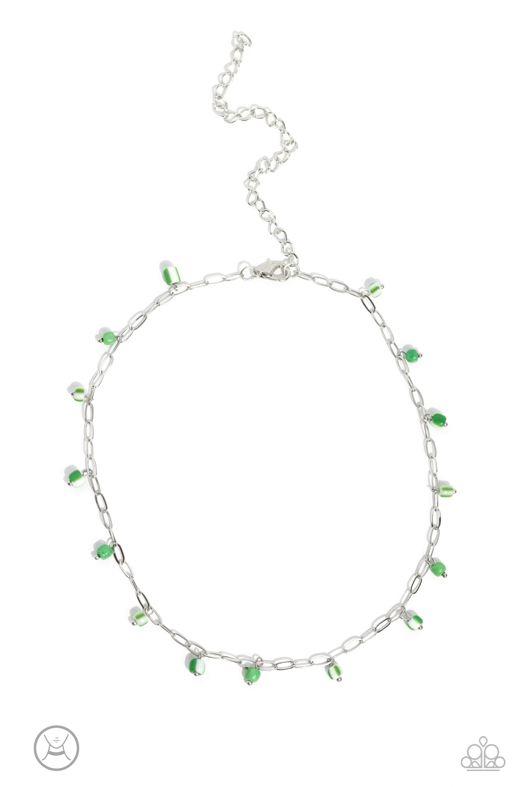 BEACH BALL BLISS GREEN-NECKLACE