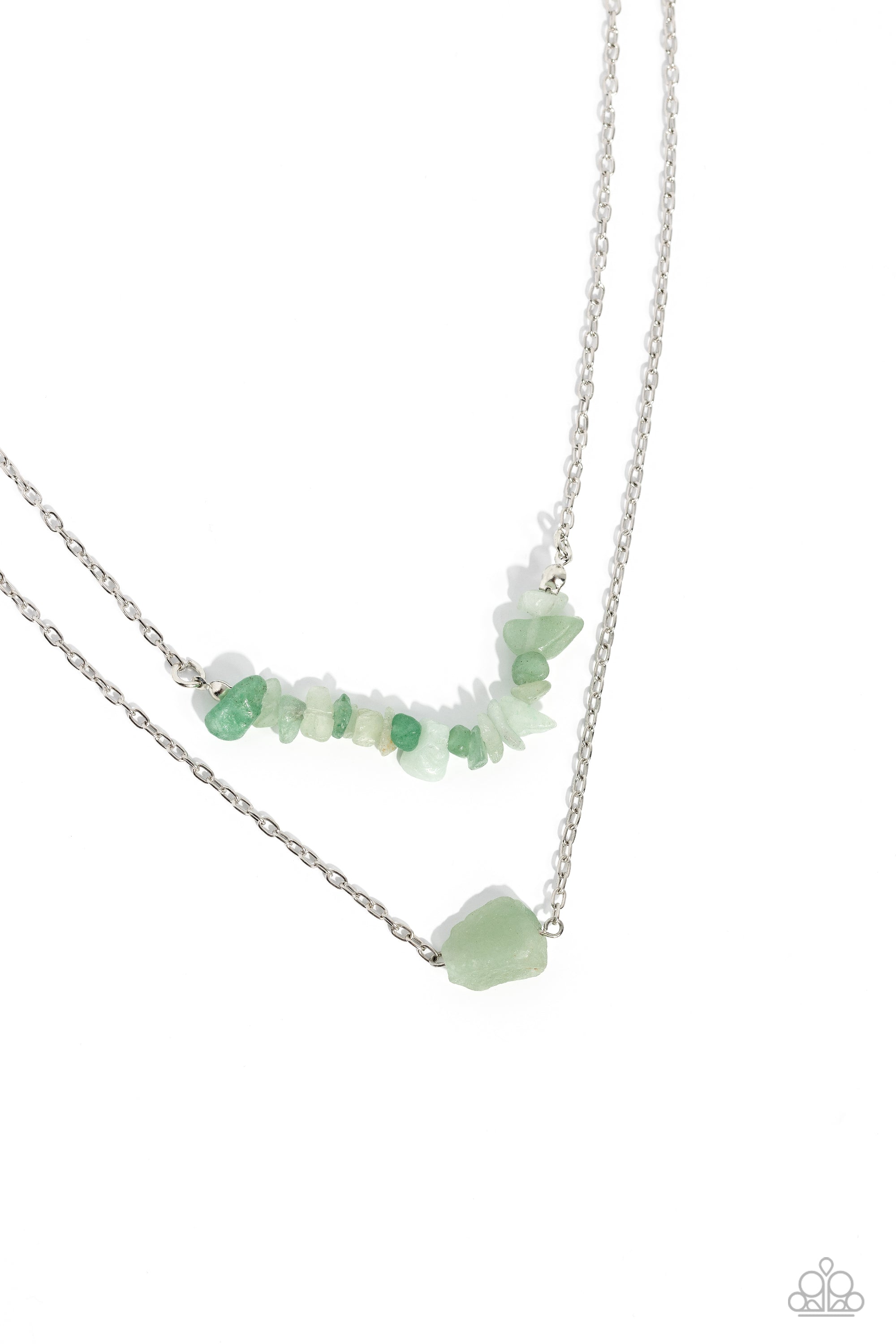 CHISELED CALIBER GREEN-NECKLACE