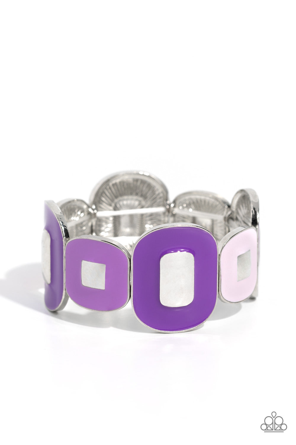 PAINTED PAIRING PURPLE-BRACELET