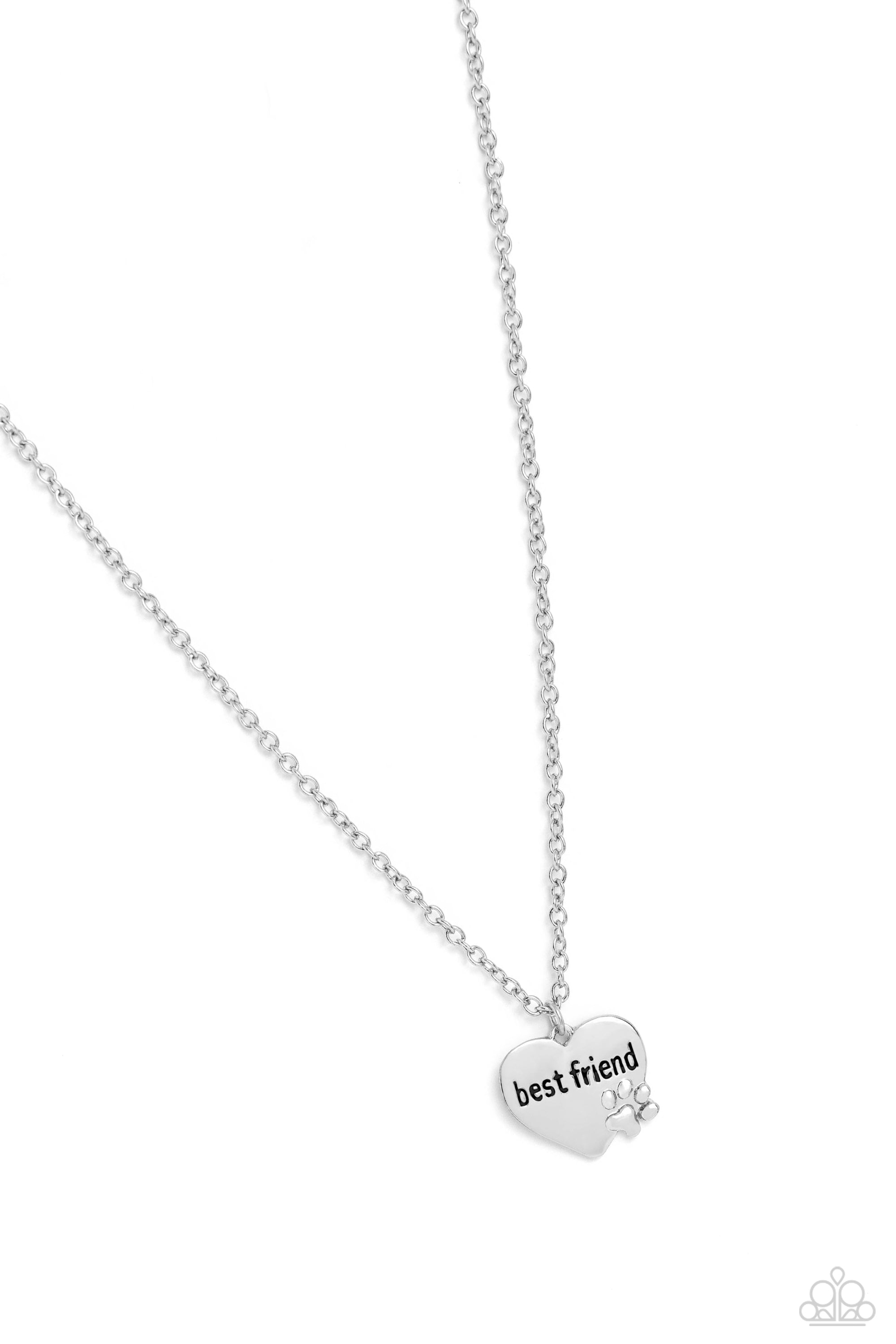 MANS BEST FRIEND SILVER-NECKLACE