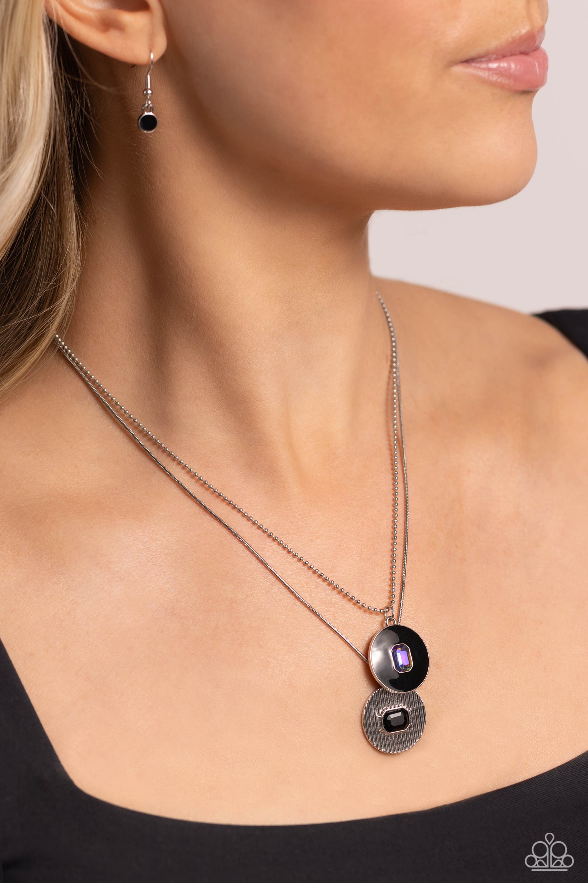 CRYPTIC COUTURE BLACK-NECKLACE