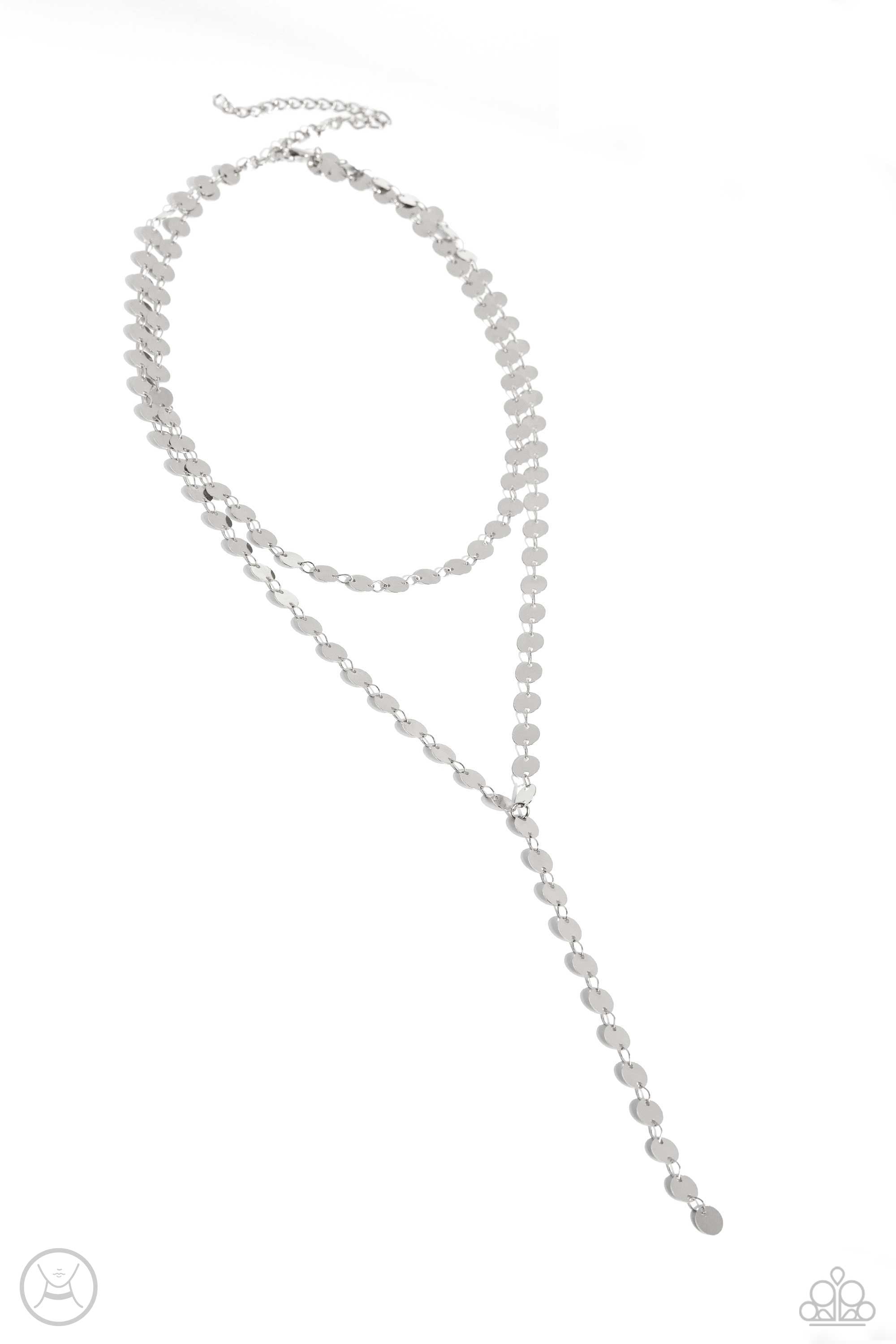 REELING IN RADIANCE SILVER-NECKLACE