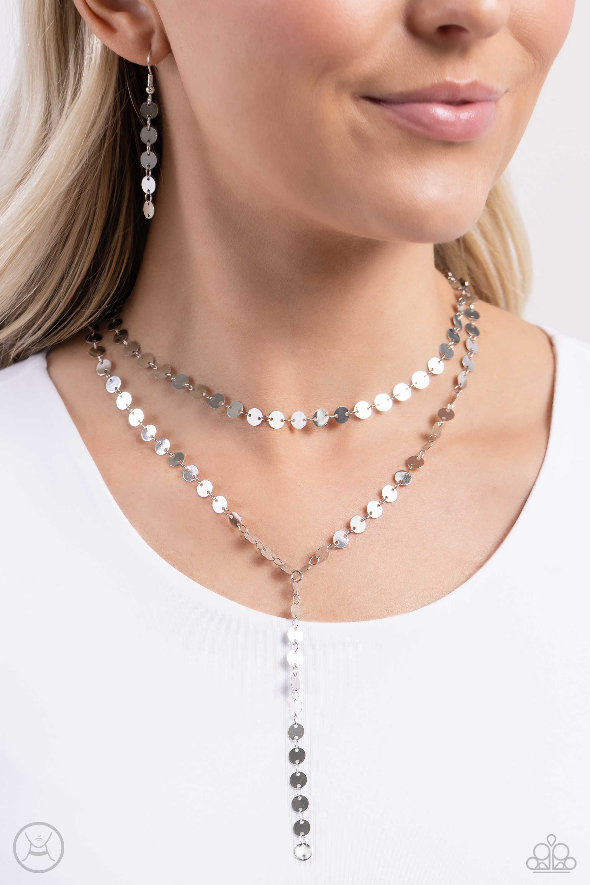 REELING IN RADIANCE SILVER-NECKLACE