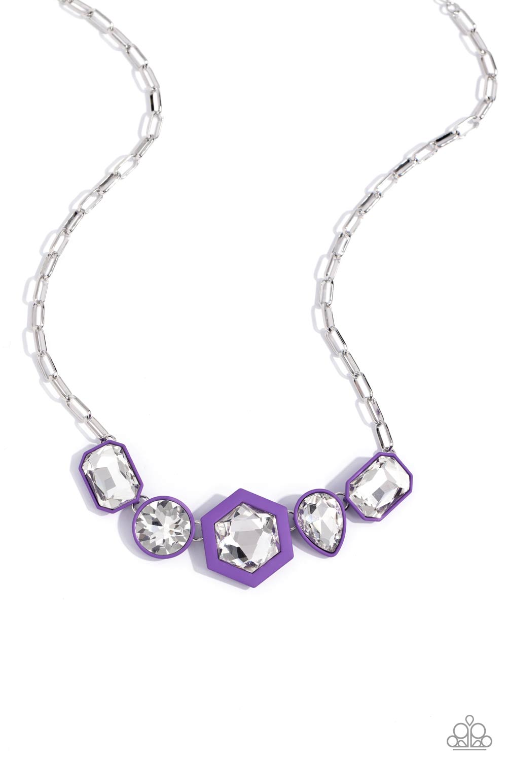 EVOLVING ELEGANCE PURPLE-NECKLACE