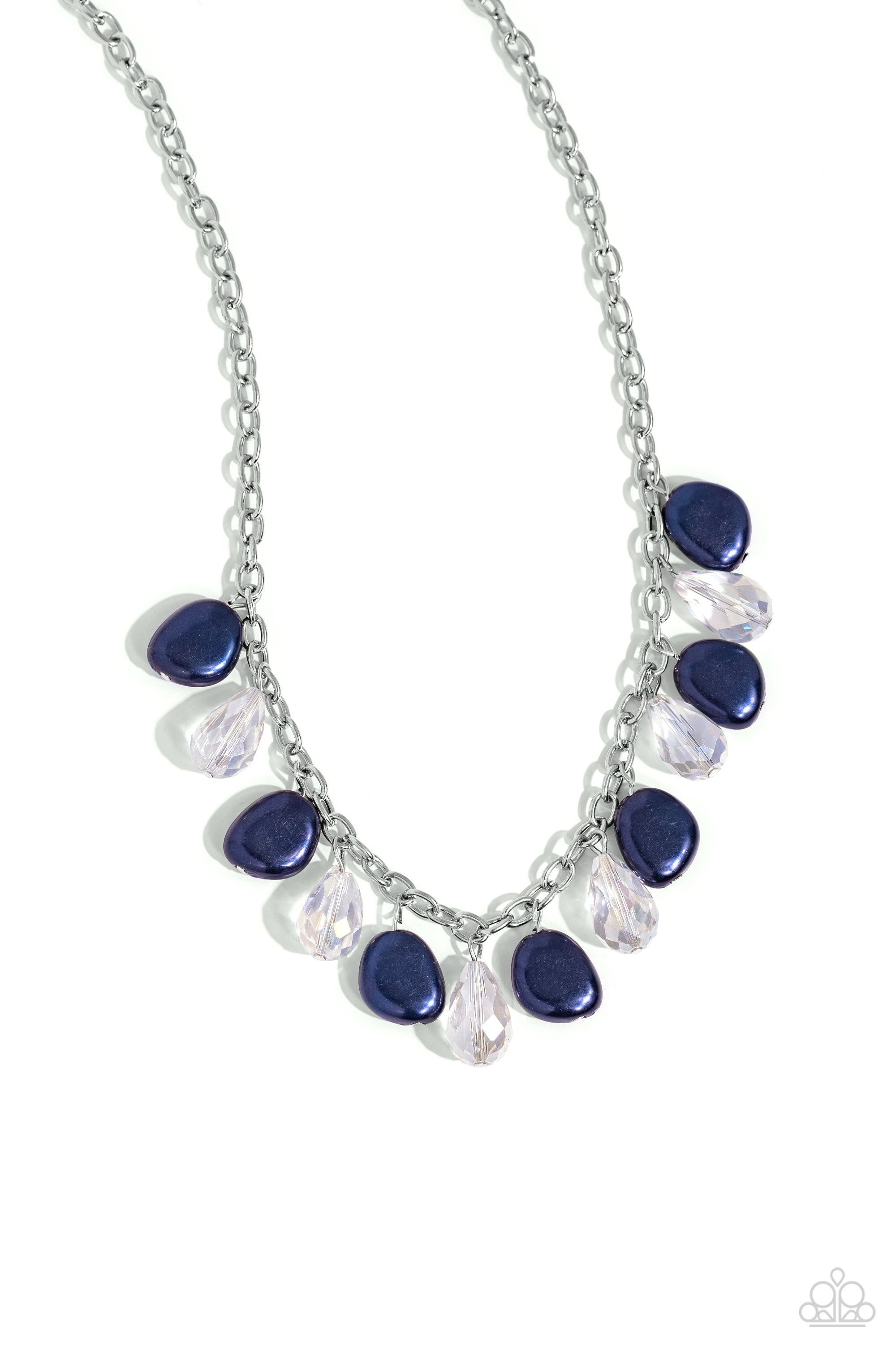 WELCOME TO BALL STREET BLUE-NECKLACE