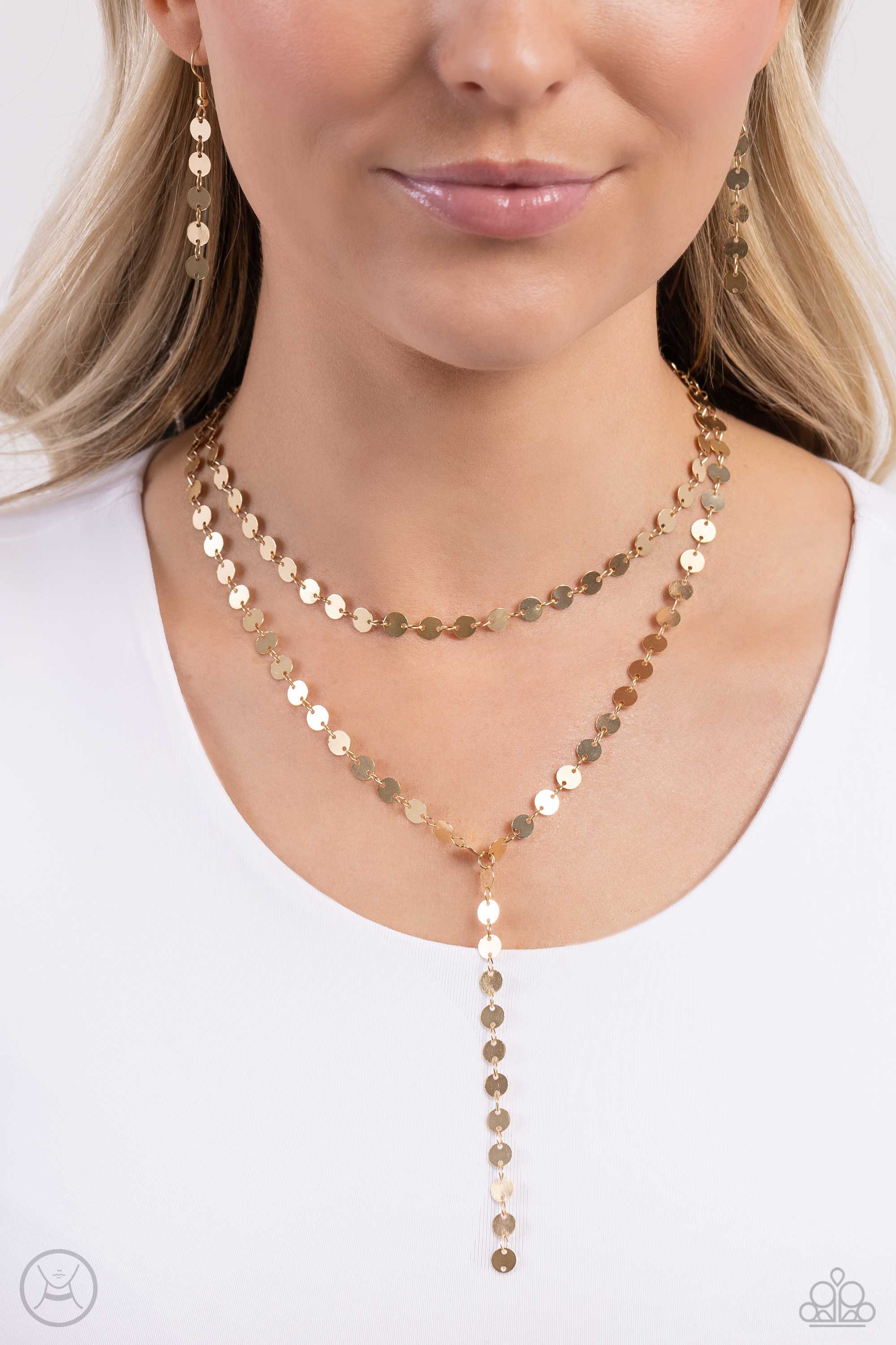 REELING IN RADIANCE GOLD-NECKLACE