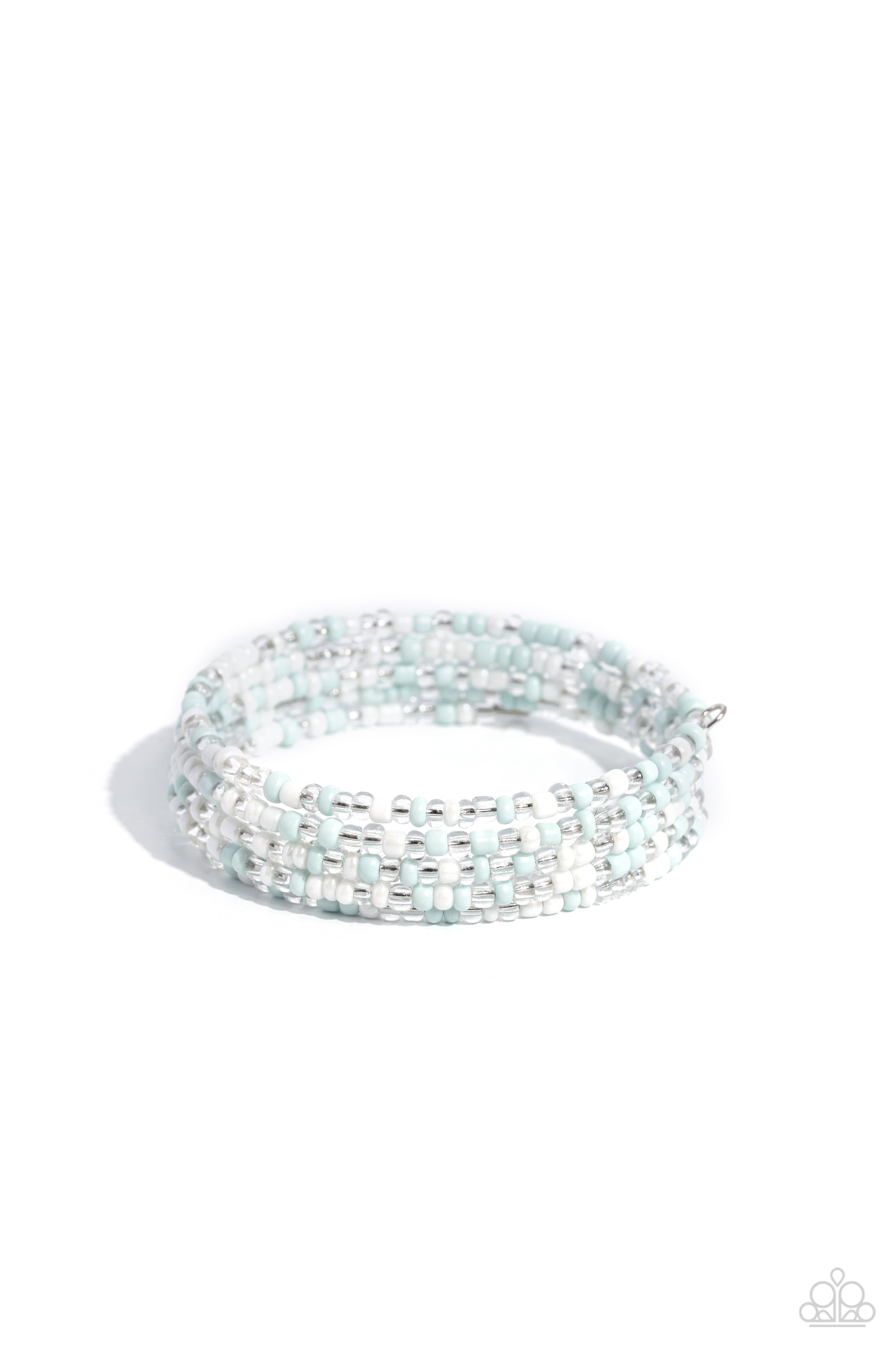 COILED CANDY WHITE-BRACELET