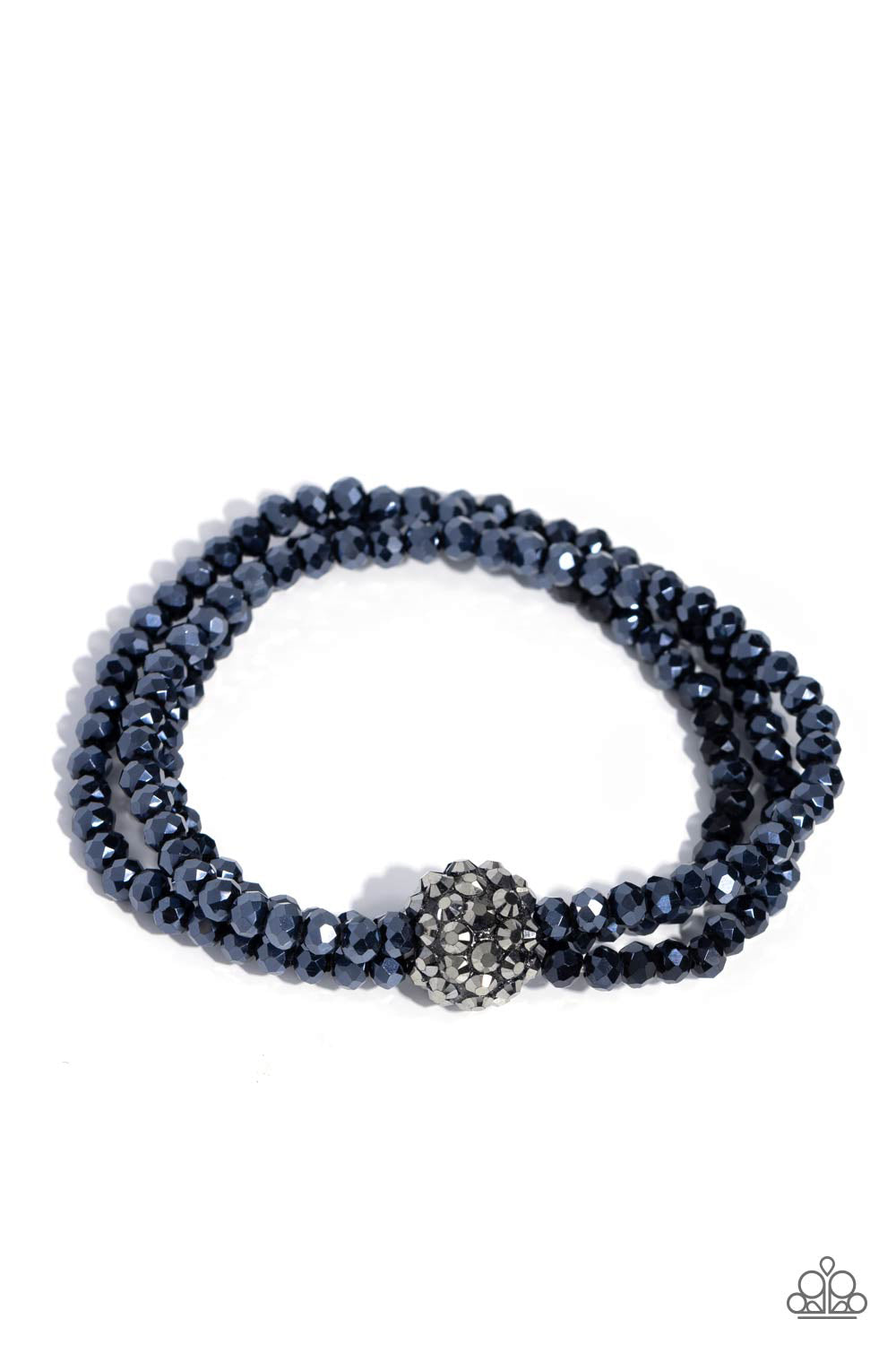 TWISTED THEME BLUE-BRACELET