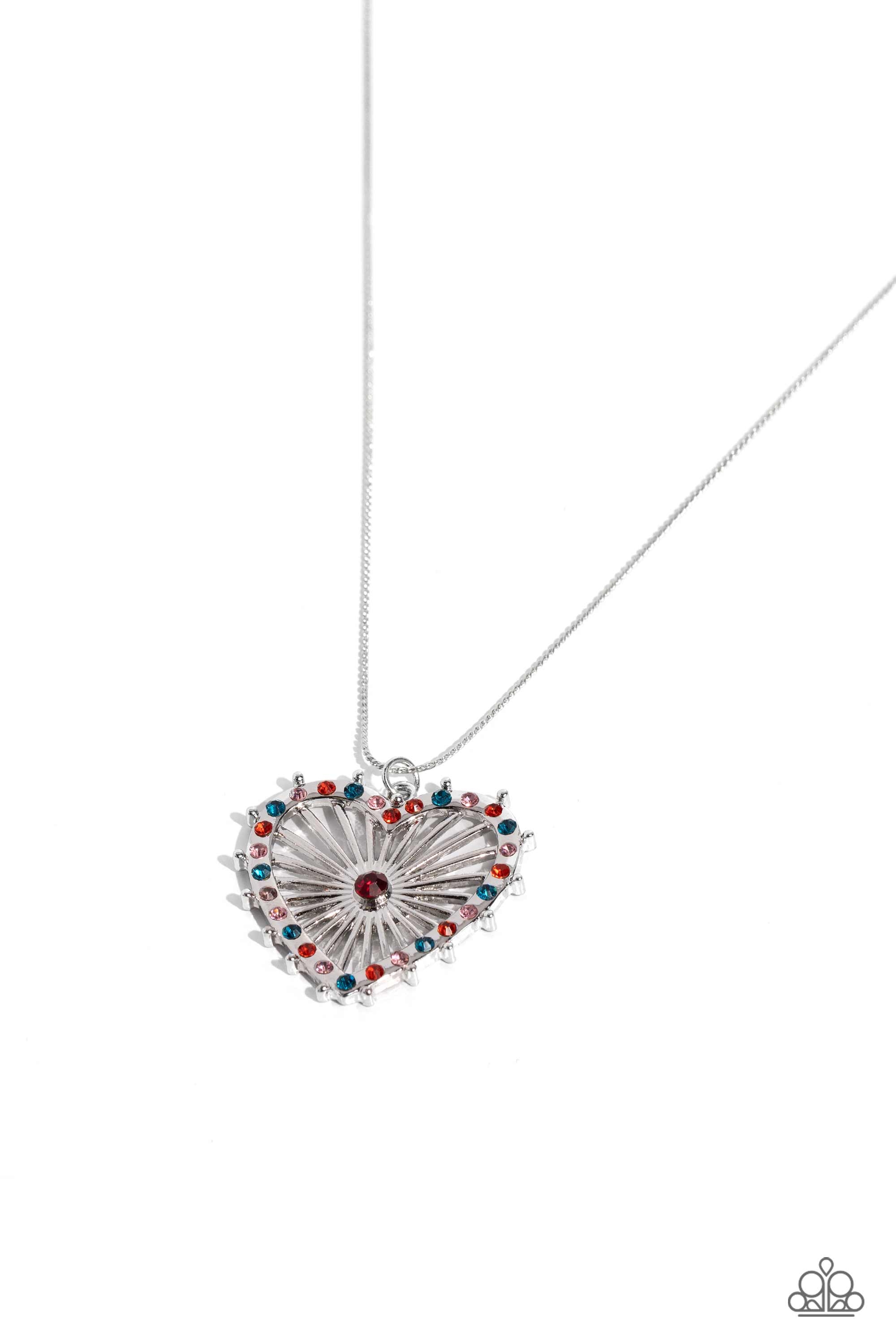 FLIRTING FERRIS WHEEL RED-NECKLACE