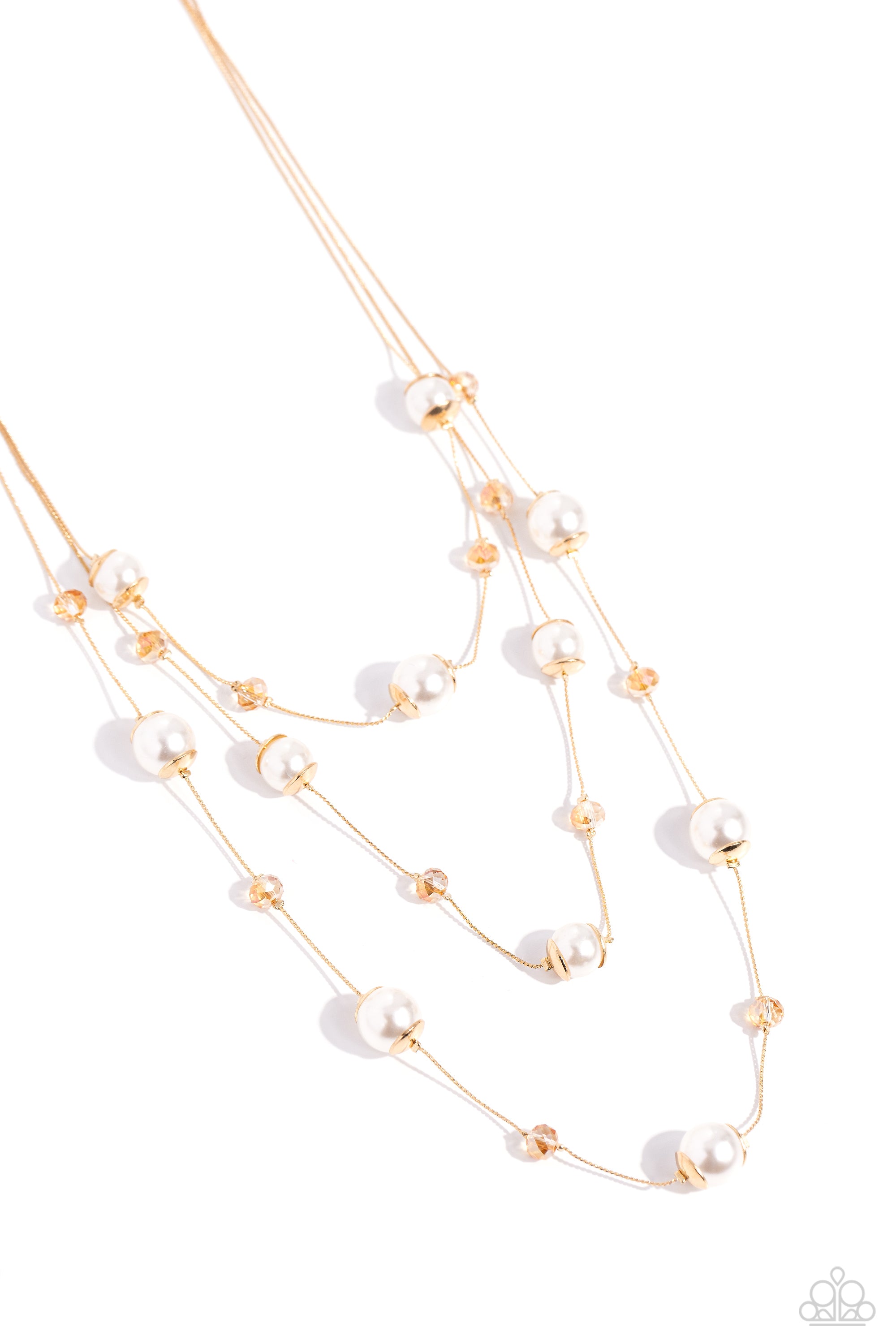 GLISTENING GAMUT GOLD-NECKLACE