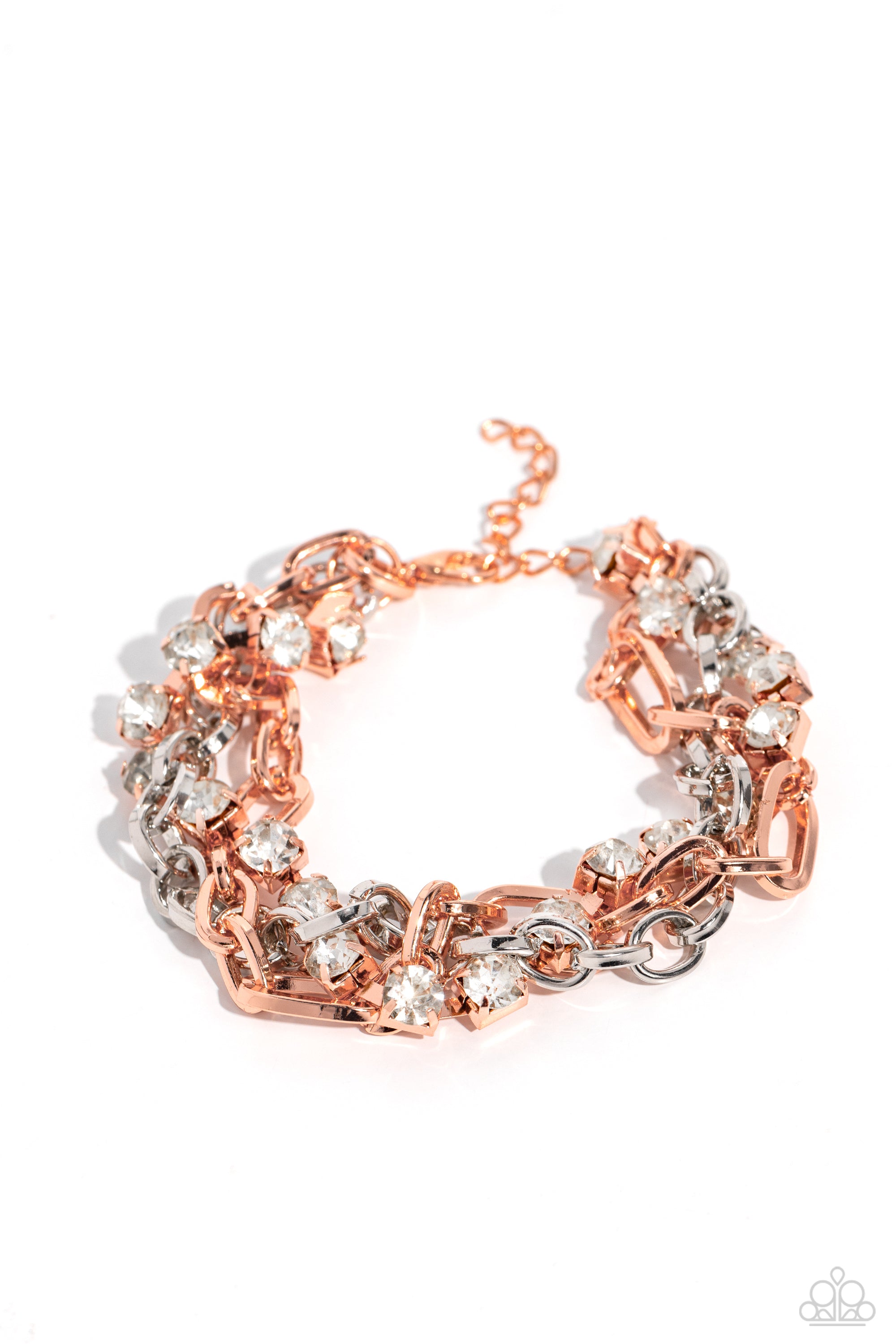 TWO-TONE TASTE COPPER-BRACELET