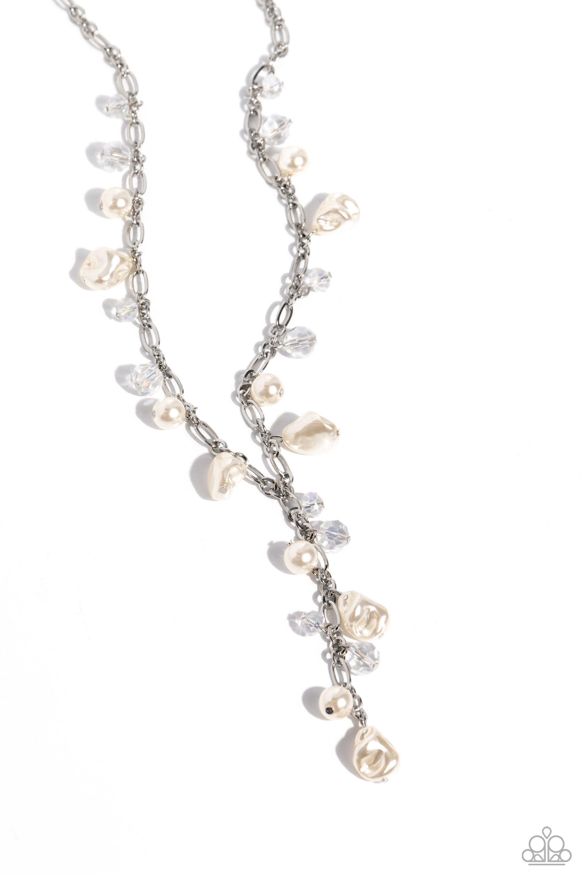ADMIRABLE ARRAY WHITE-NECKLACE