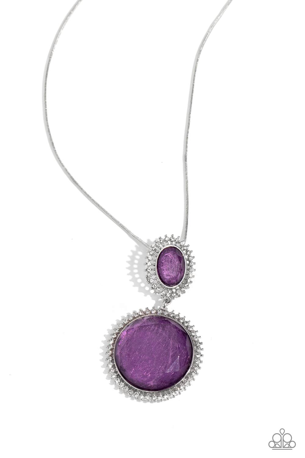 CASTLE CADENZA PURPLE-NECKLACE