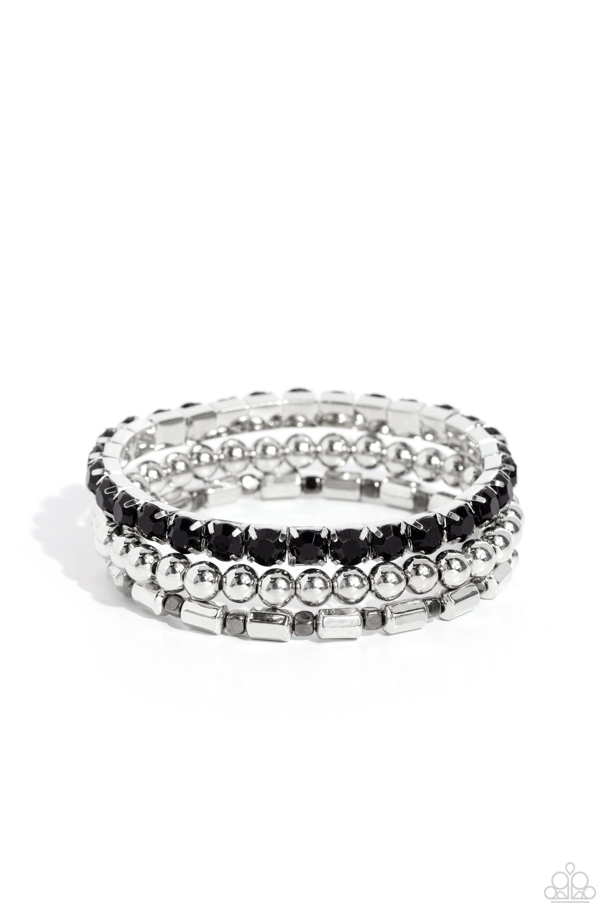 MONOCHROMATIC MAVERICK BLACK-BRACELET