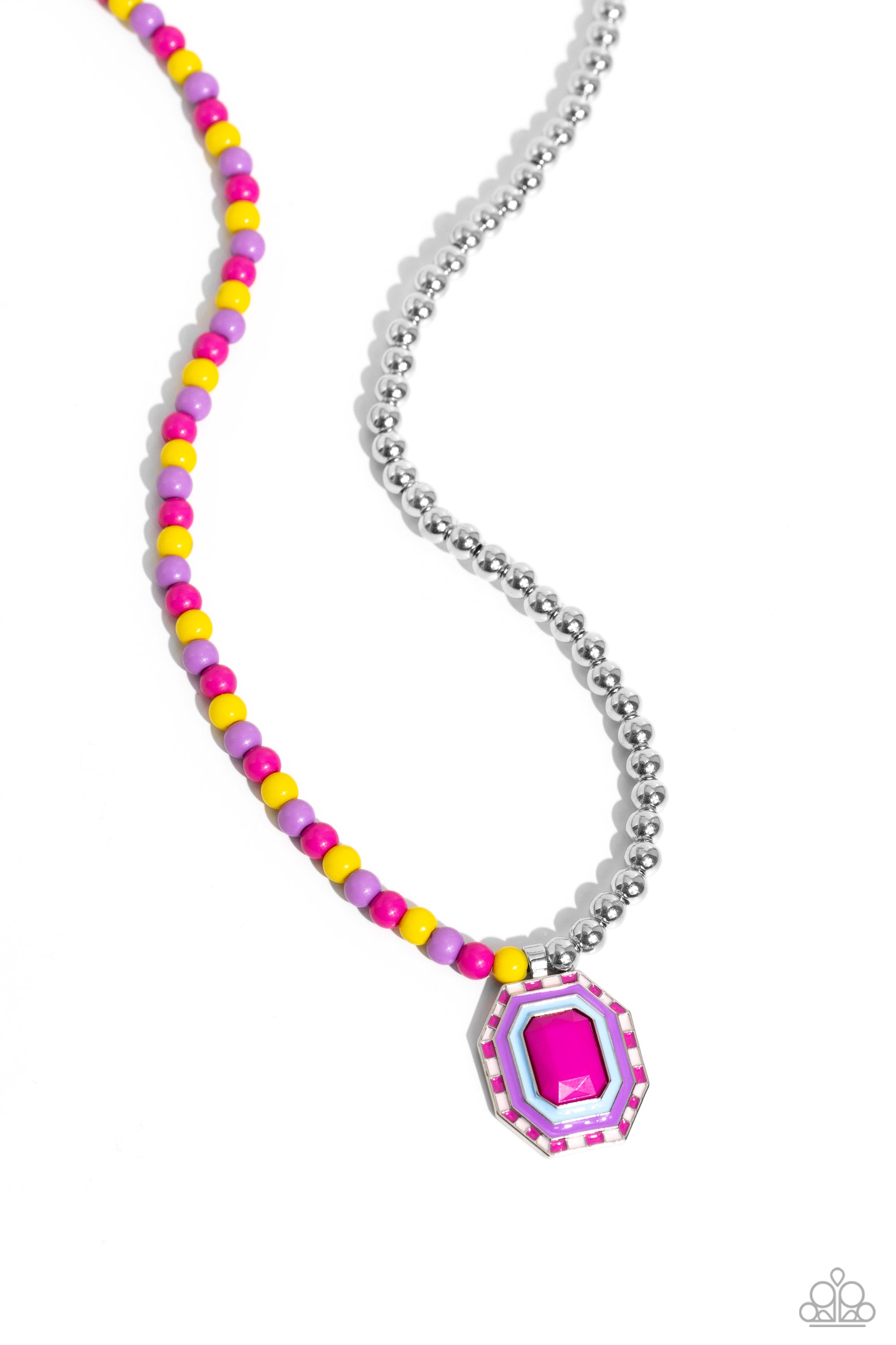 CONTRASTING CANDY MULTI-NECKLACE