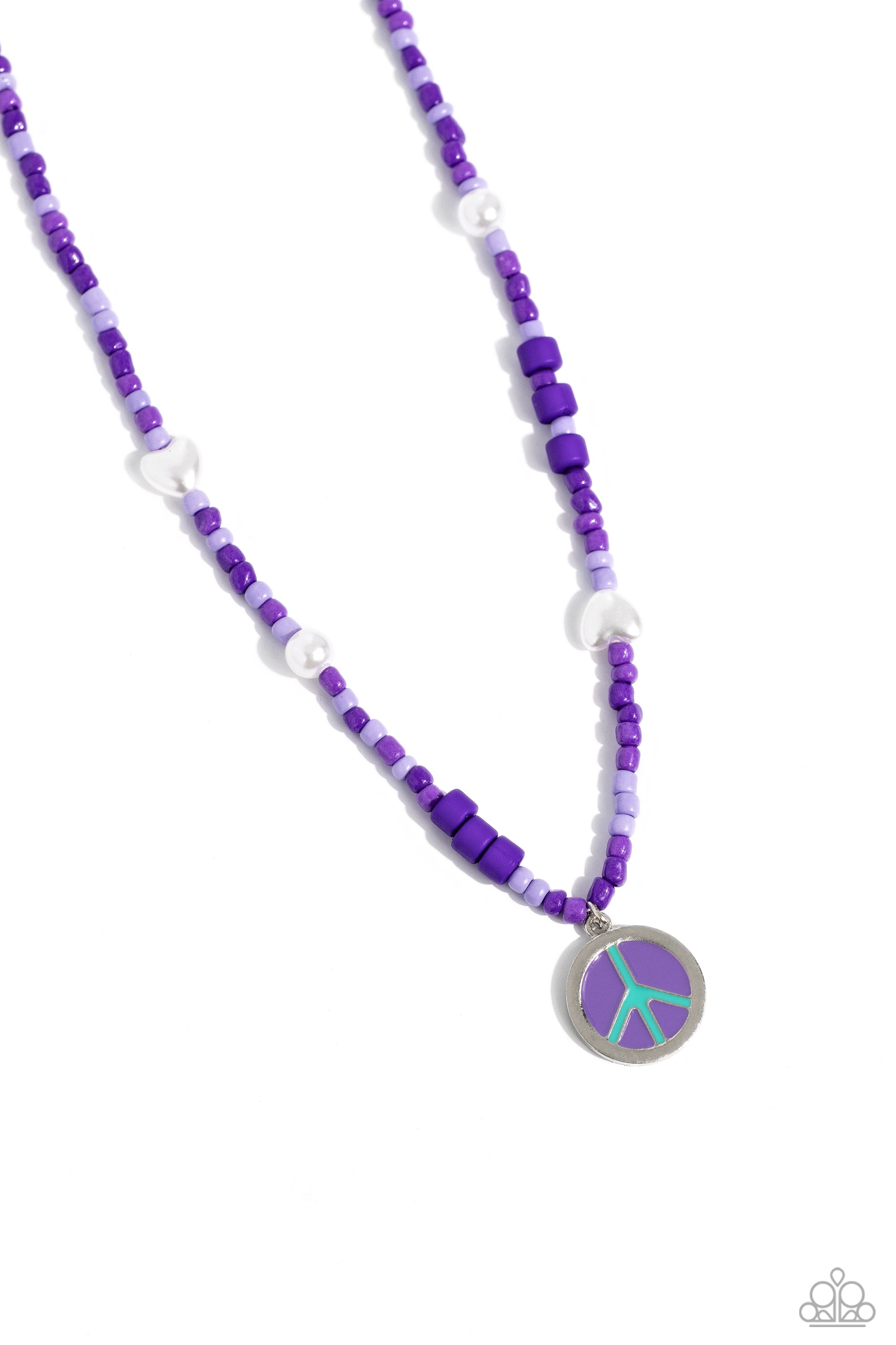 PEARLY POSSESSION PURPLE-NECKLACE