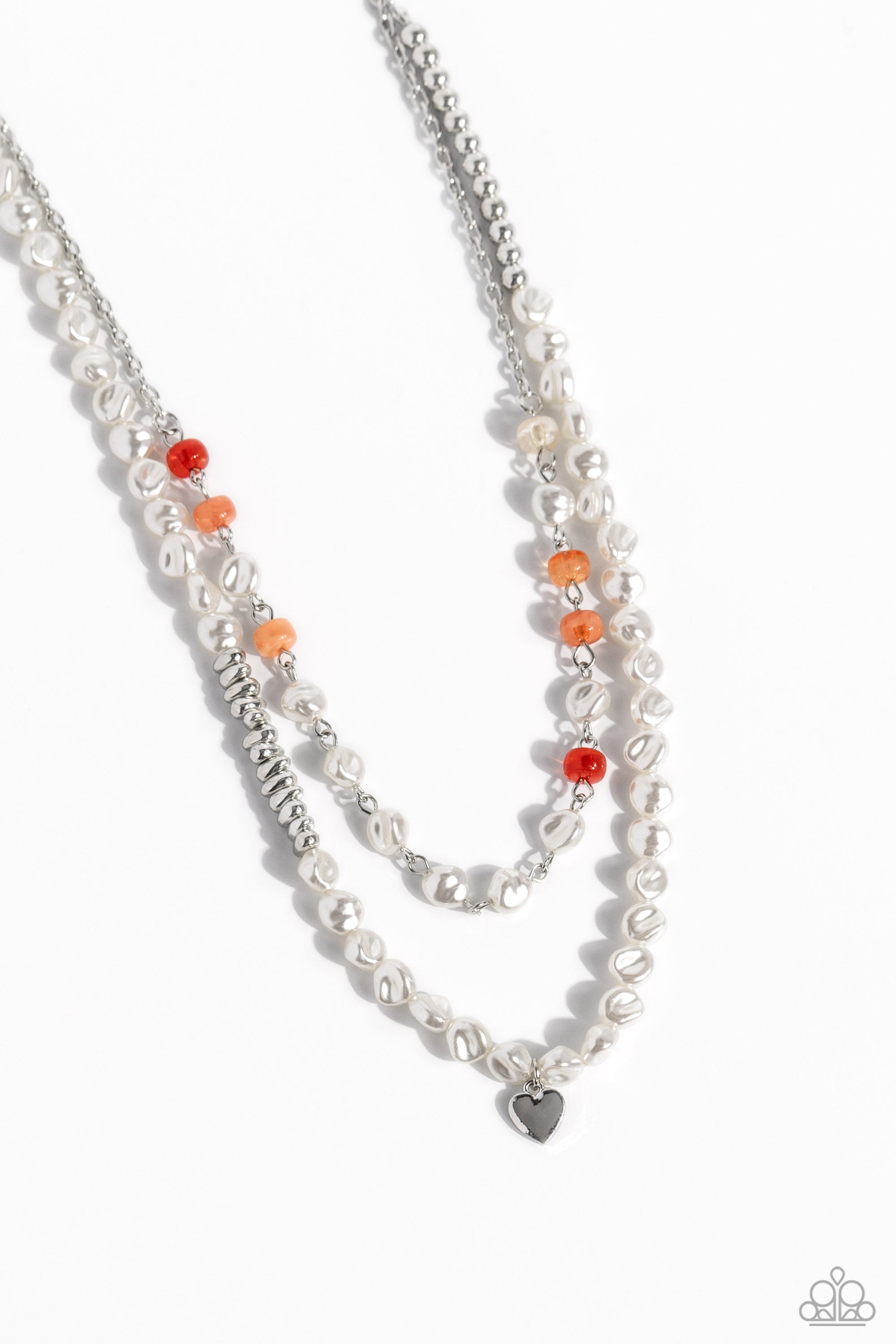 PEARL PACT ORANGE-NECKLACE