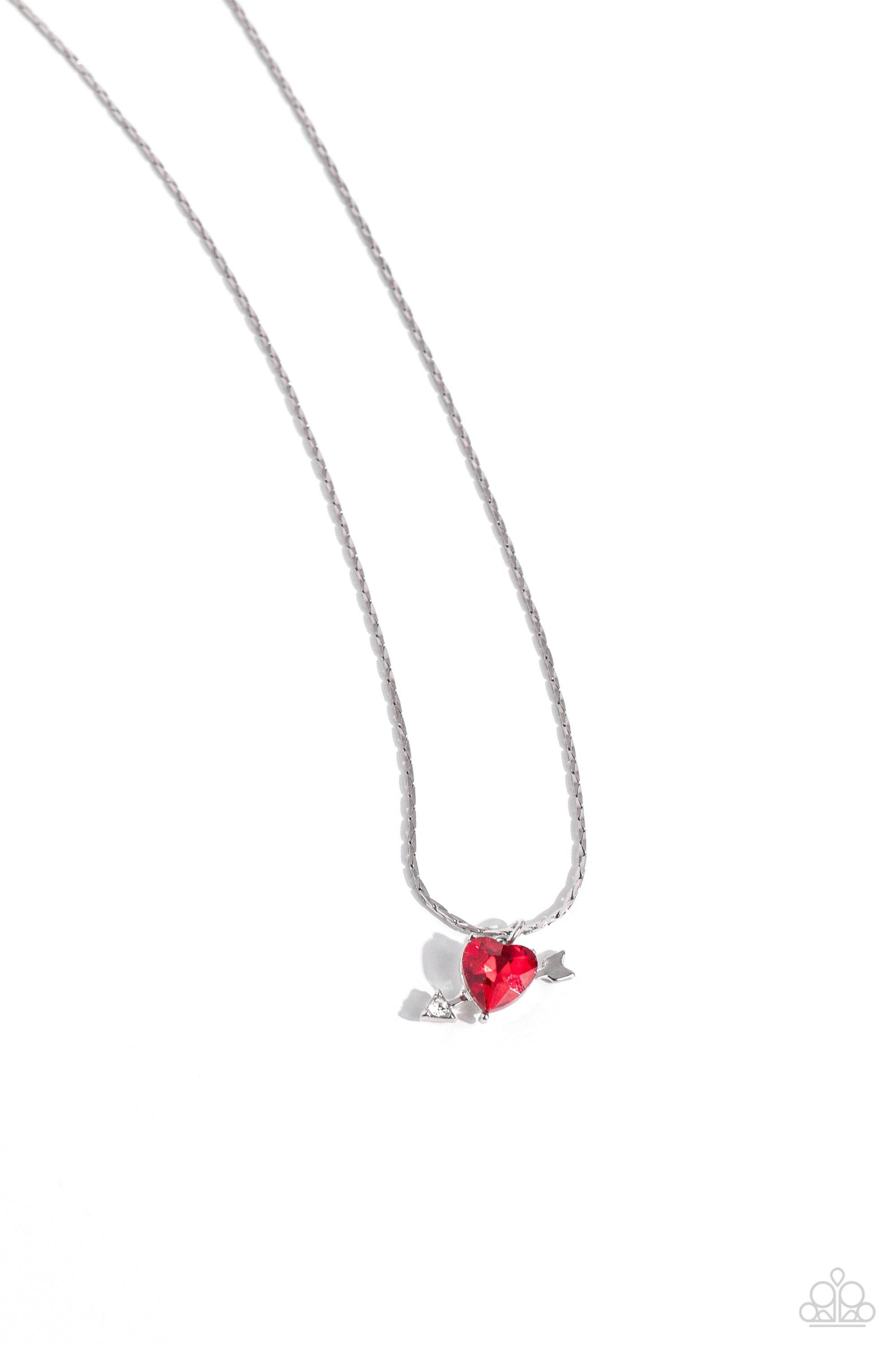 COURTING CUPID RED-NECKLACE