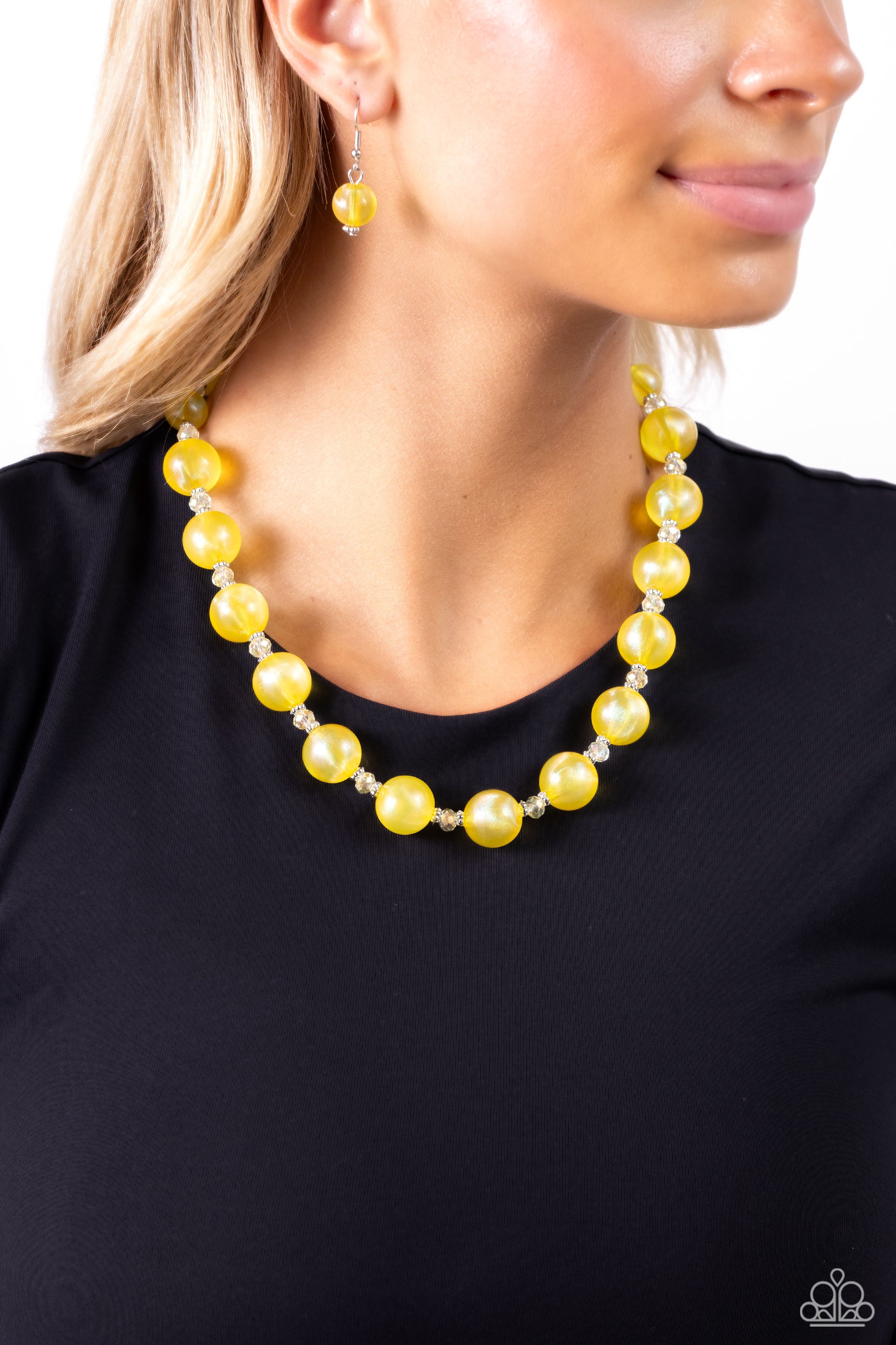 TIMELESSLY TANTALIZING YELLOW-NECKLACE