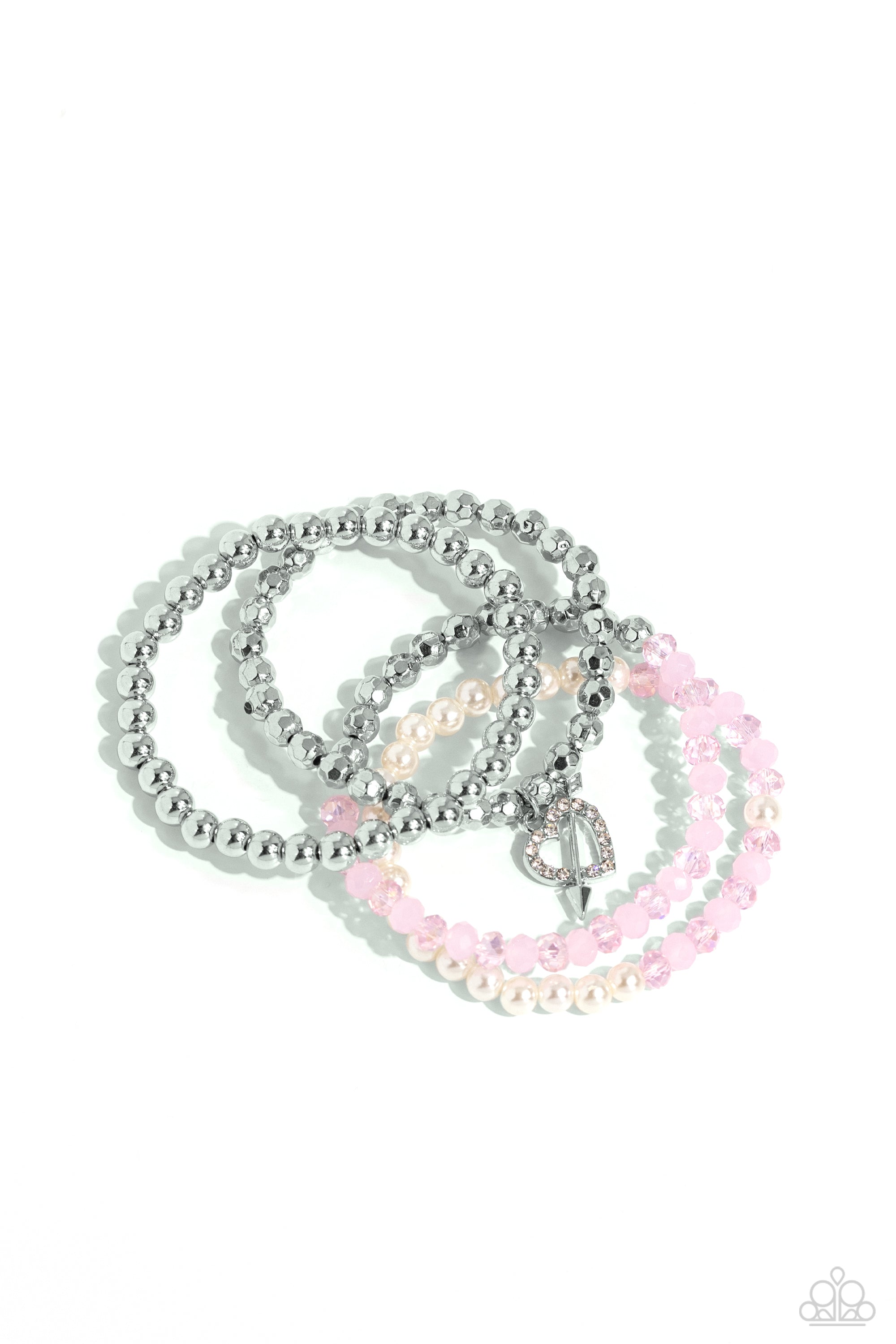 HEART-STRUCK HAUTE PINK-BRACELET