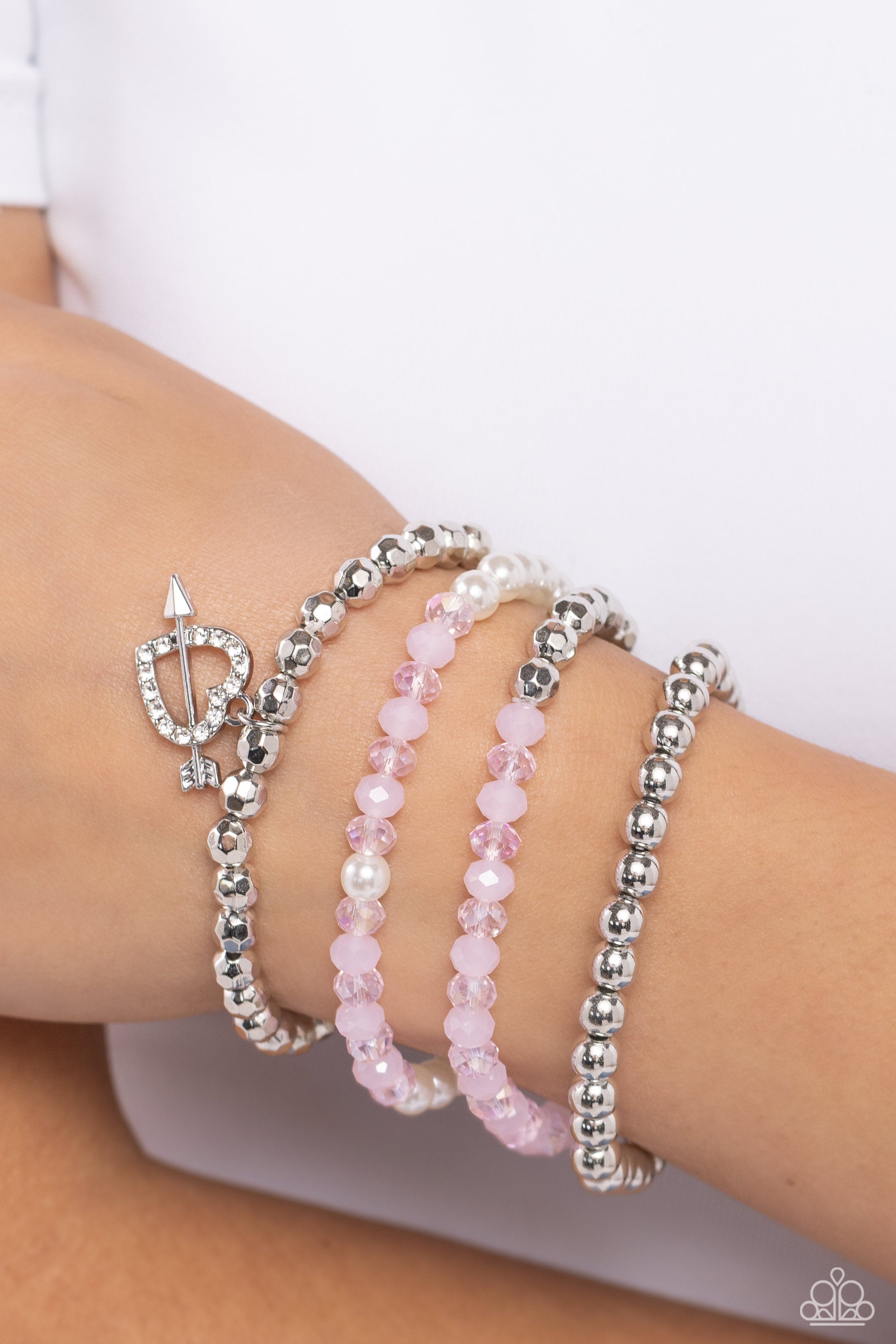 HEART-STRUCK HAUTE PINK-BRACELET