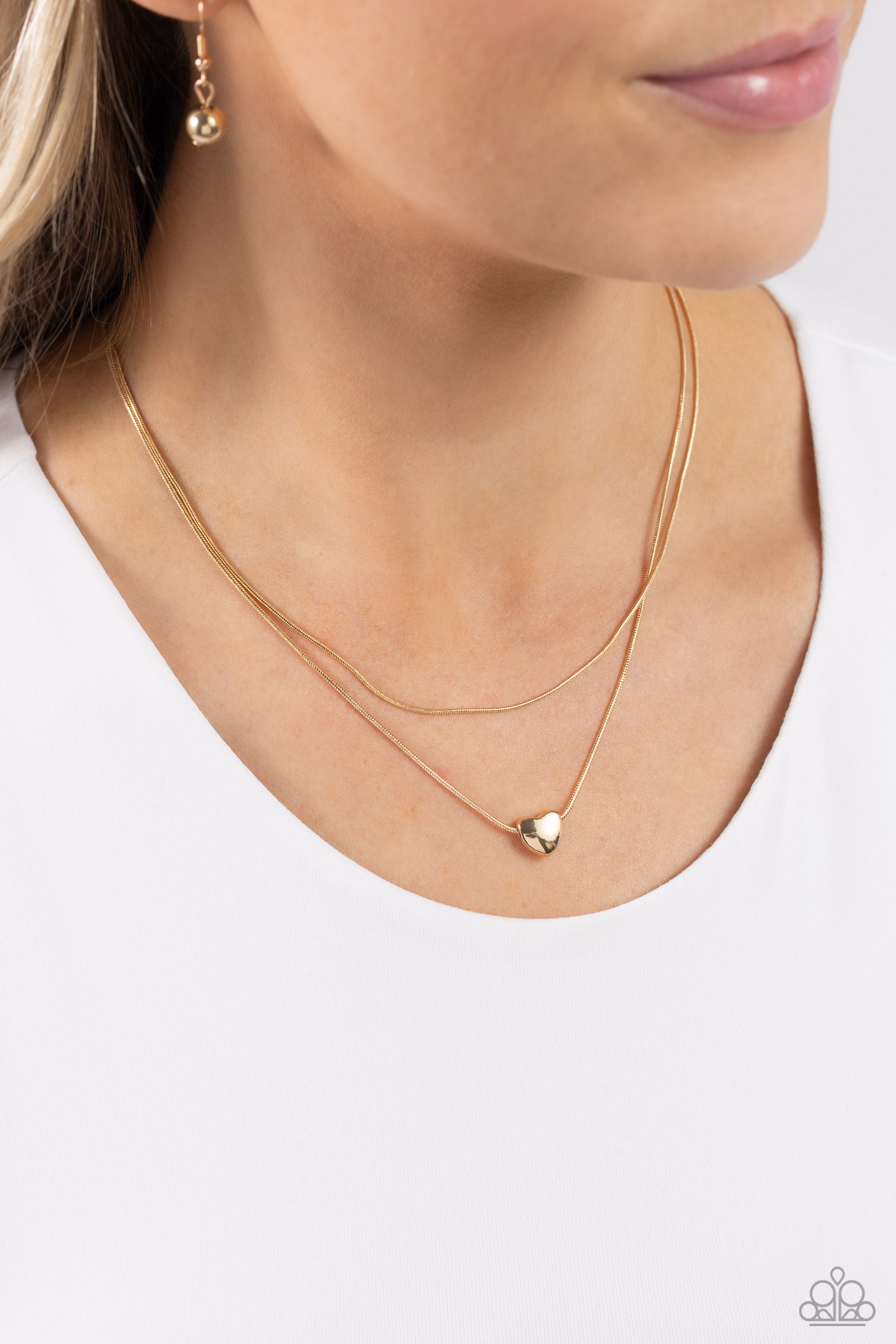 SWEETHEART SERIES GOLD-NECKLACE