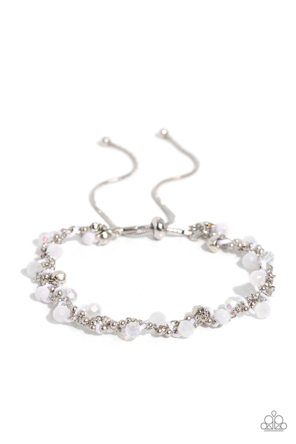 SHOW-STOPPING SASS WHITE-BRACELET