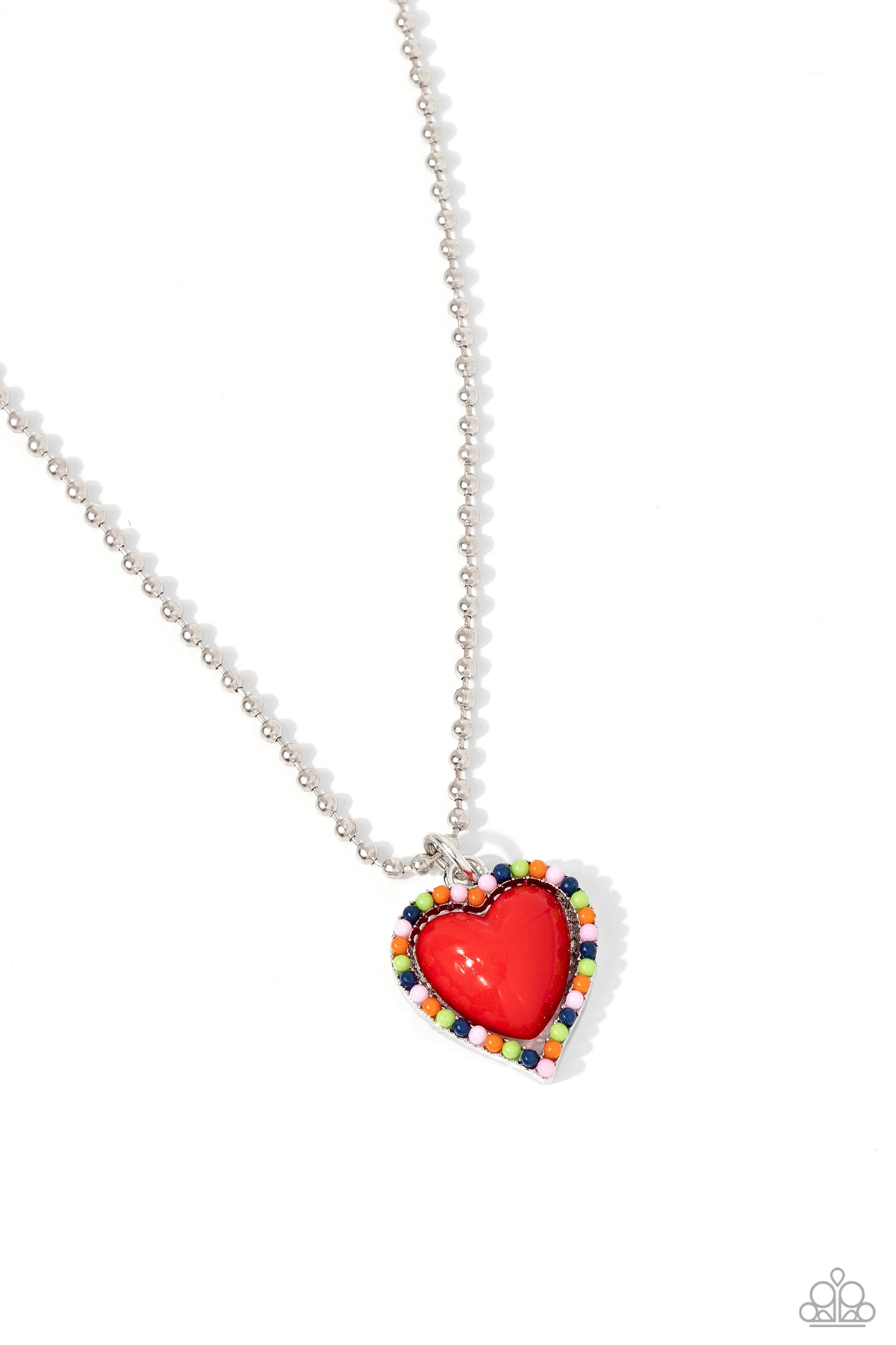 ROMANTIC RAGTIME RED-NECKLACE