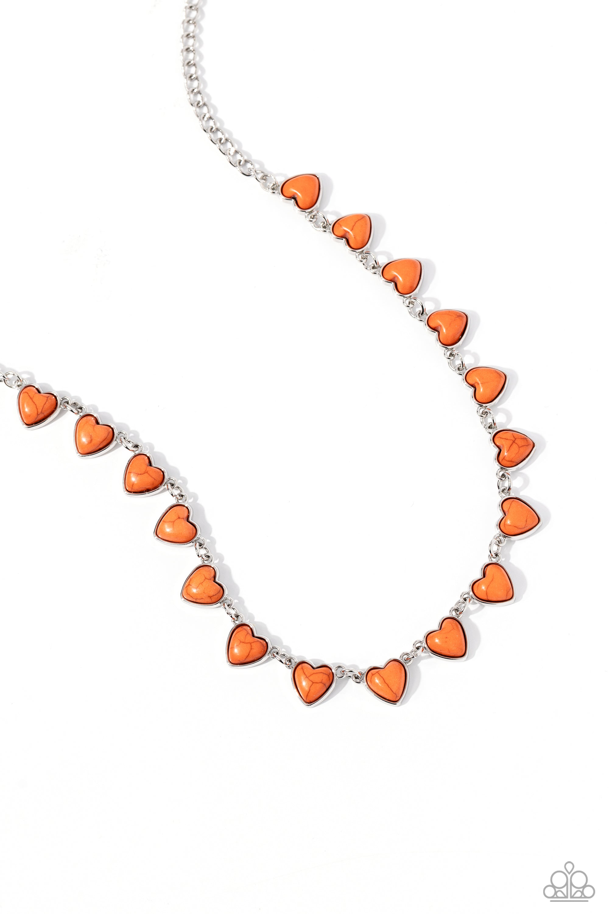 SENTIMENTAL STONES ORANGE-NECKLACE