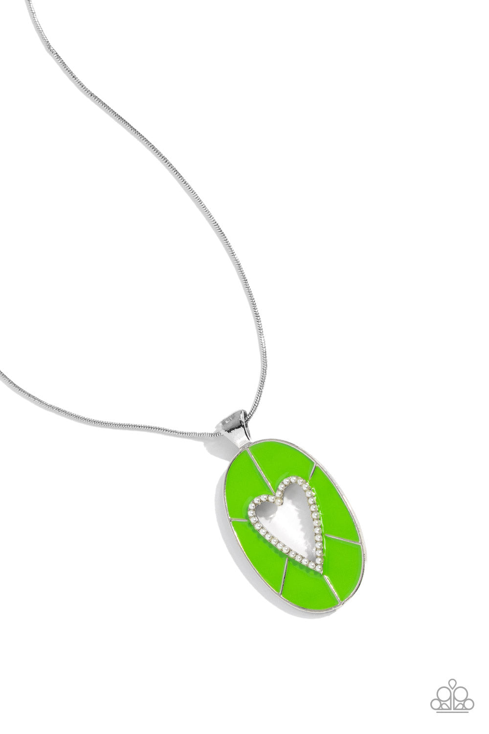 AIRY AFFECTION GREEN-NECKLACE