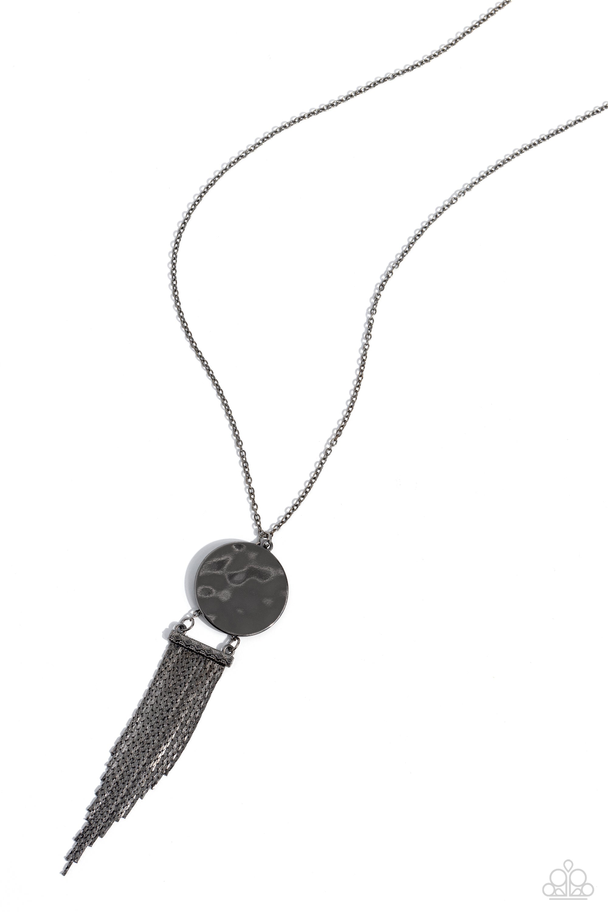 TASSEL TENURE BLACK-NECKLACE