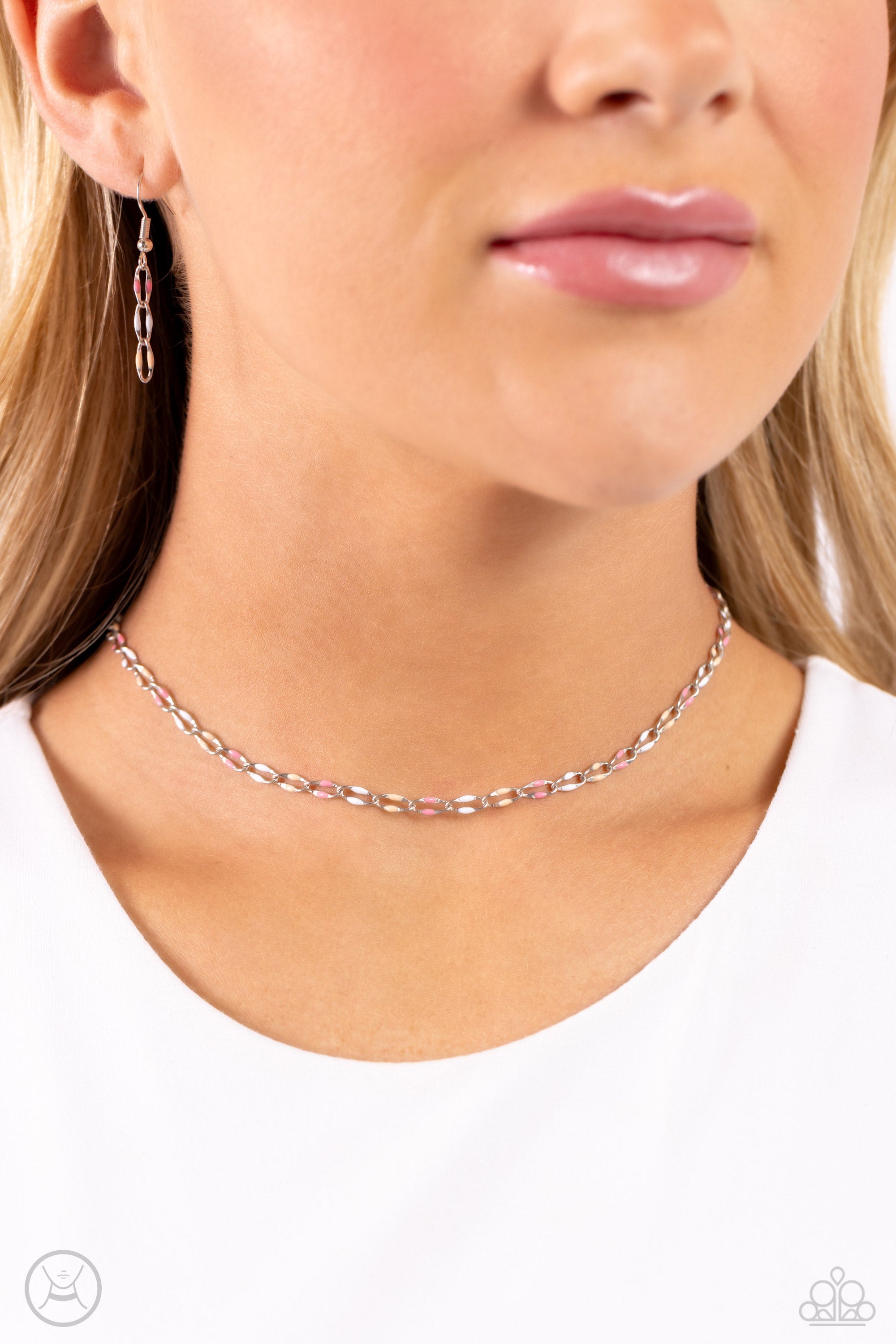 ADMIRABLE ACCENTS PINK-NECKLACE