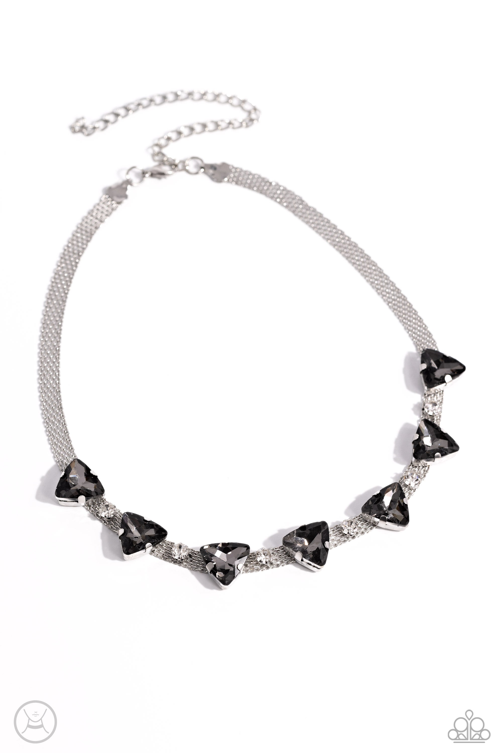 STRANDS OF SASS SILVER-NECKLACE