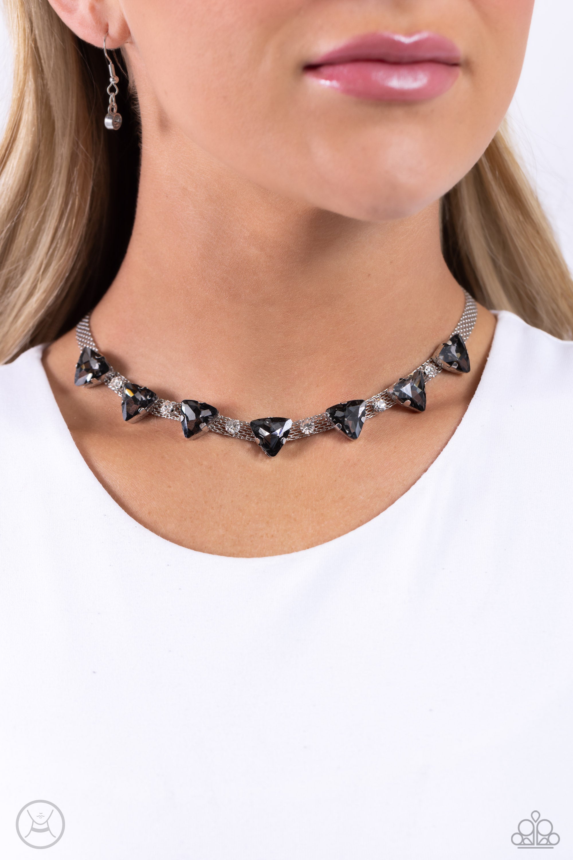 STRANDS OF SASS SILVER-NECKLACE