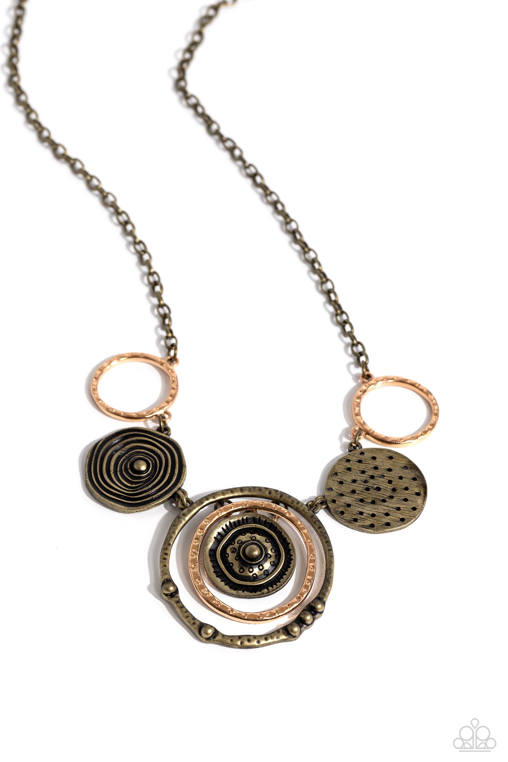 MYSTERIOUS MASTERPIECE BRASS-NECKLACE