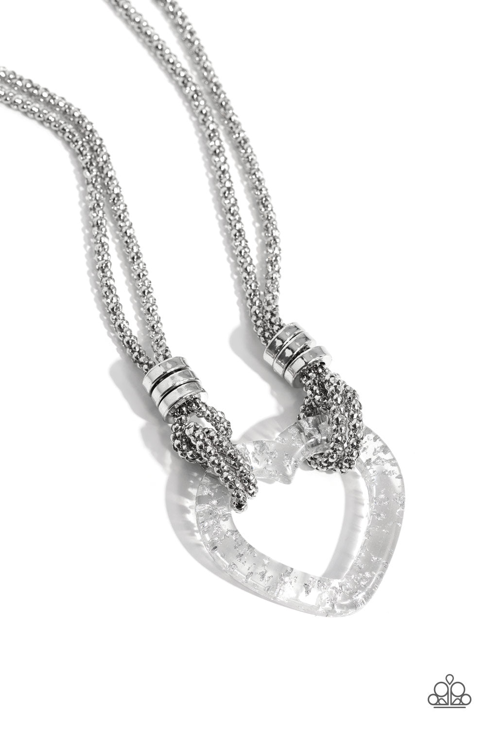 LEAD WITH YOUR HEART SILVER-NECKLACE