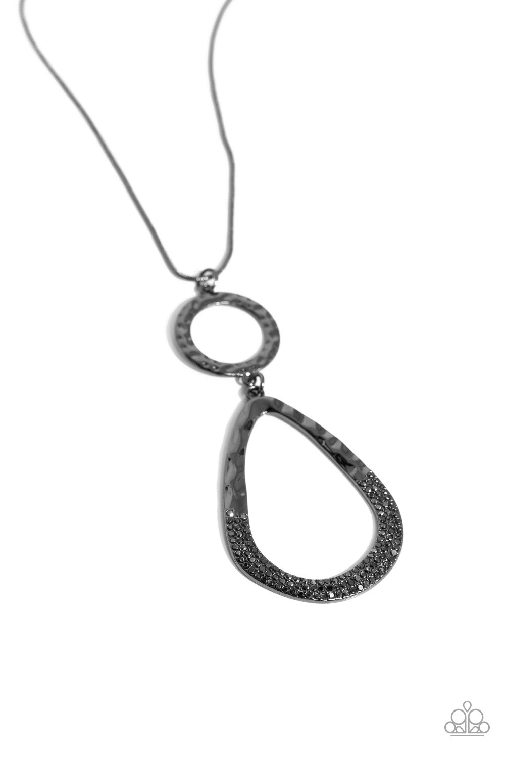 FOCUSED FASHION BLACK-NECKLACE