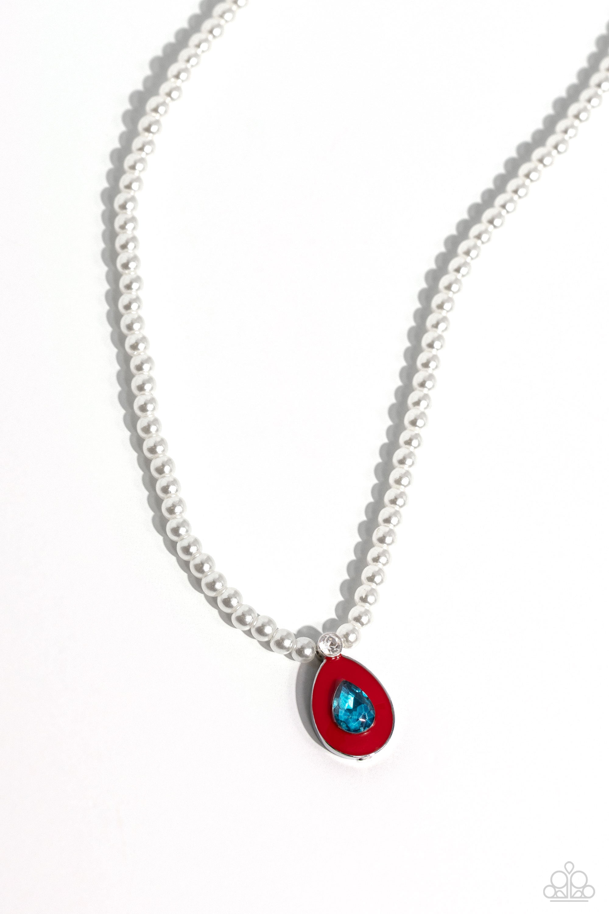 PEARL-DEMONIUM RED-NECKLACE